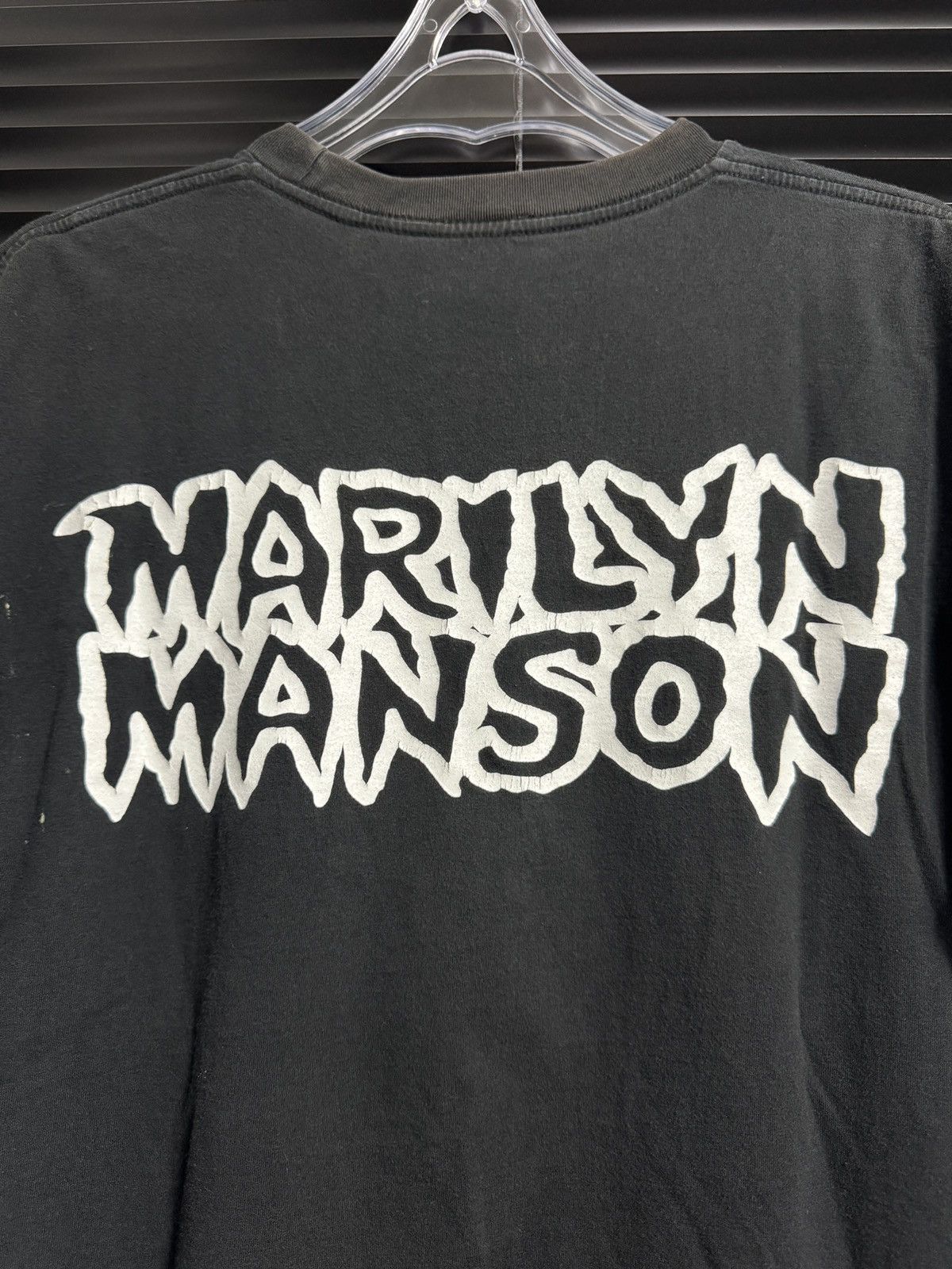 Vintage Vintage Marilyn Manson "The Reverend" Shirt Size US XL / EU 56 / 4 - 9 Thumbnail