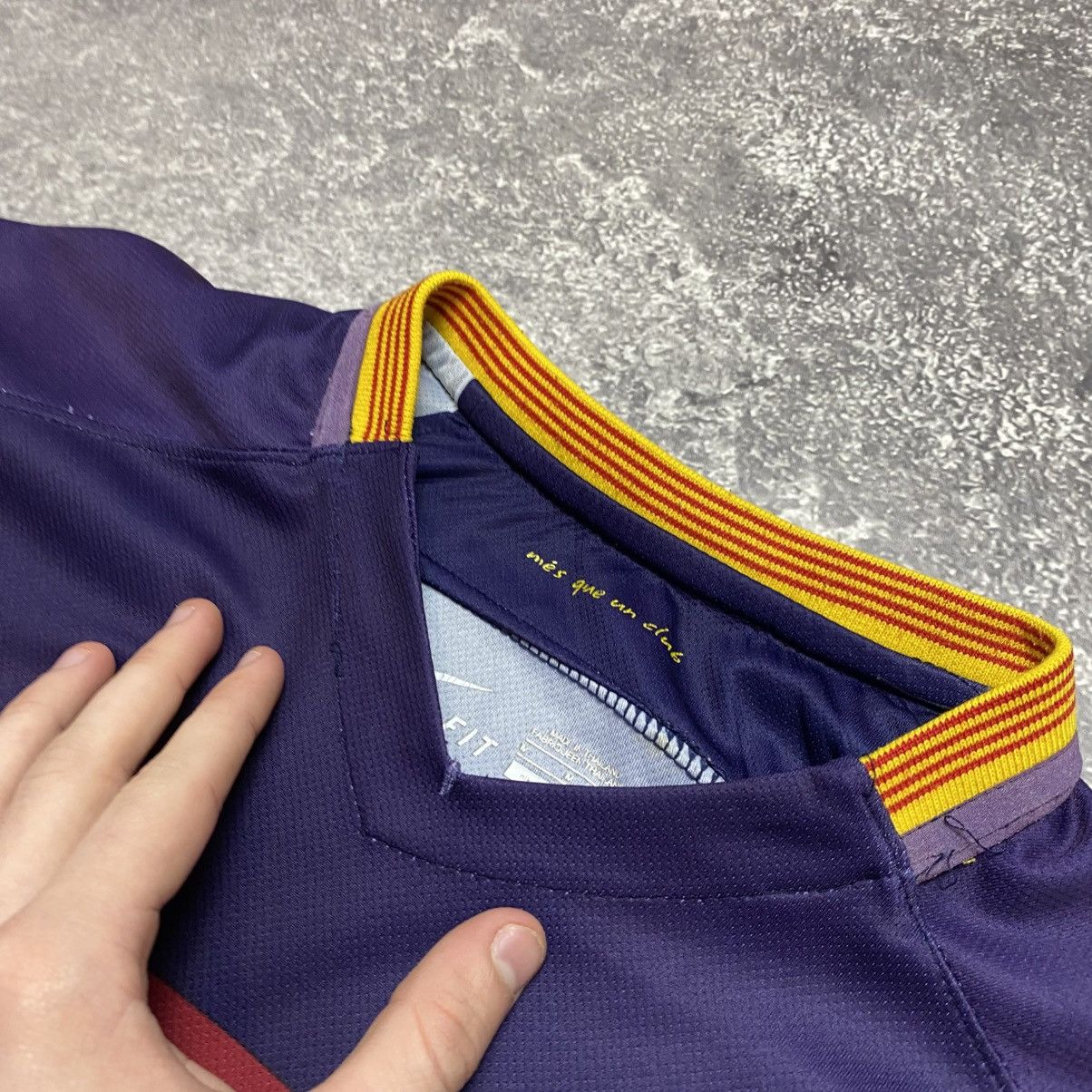Nike Men’s Nike FC Barcelona 2015 Match Soccer jersey Size US M / EU 48-50 / 2 - 10 Thumbnail