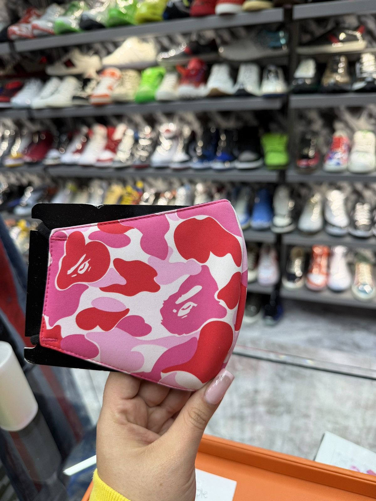 Bape Bape Pink Face Mask Size ONE SIZE - 2 Thumbnail
