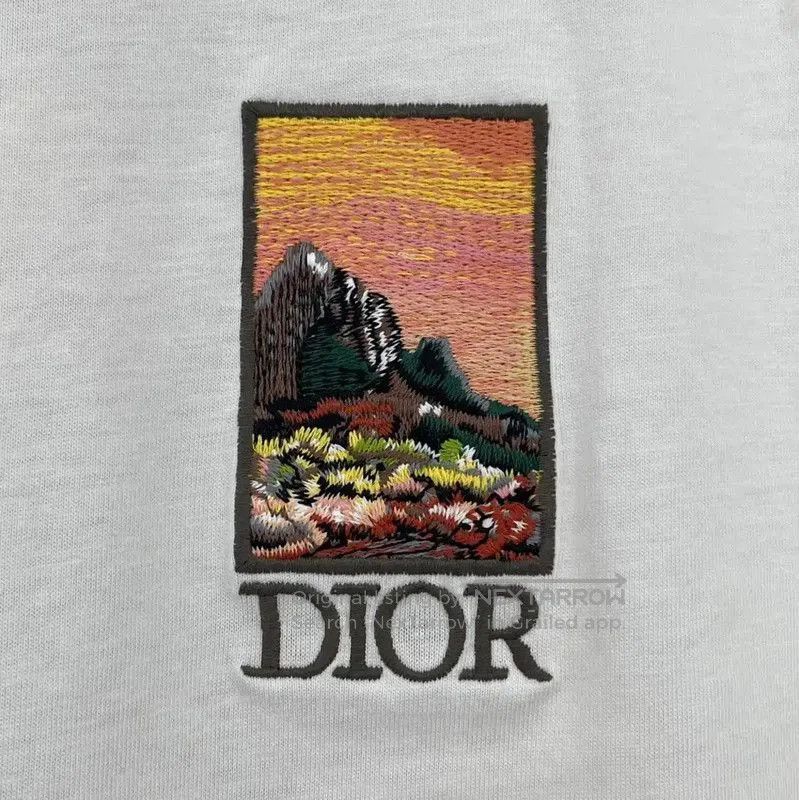 Dior Dior Men's Summer White Cotton T-Shirt . Size US L / EU 52-54 / 3 - 3 Thumbnail