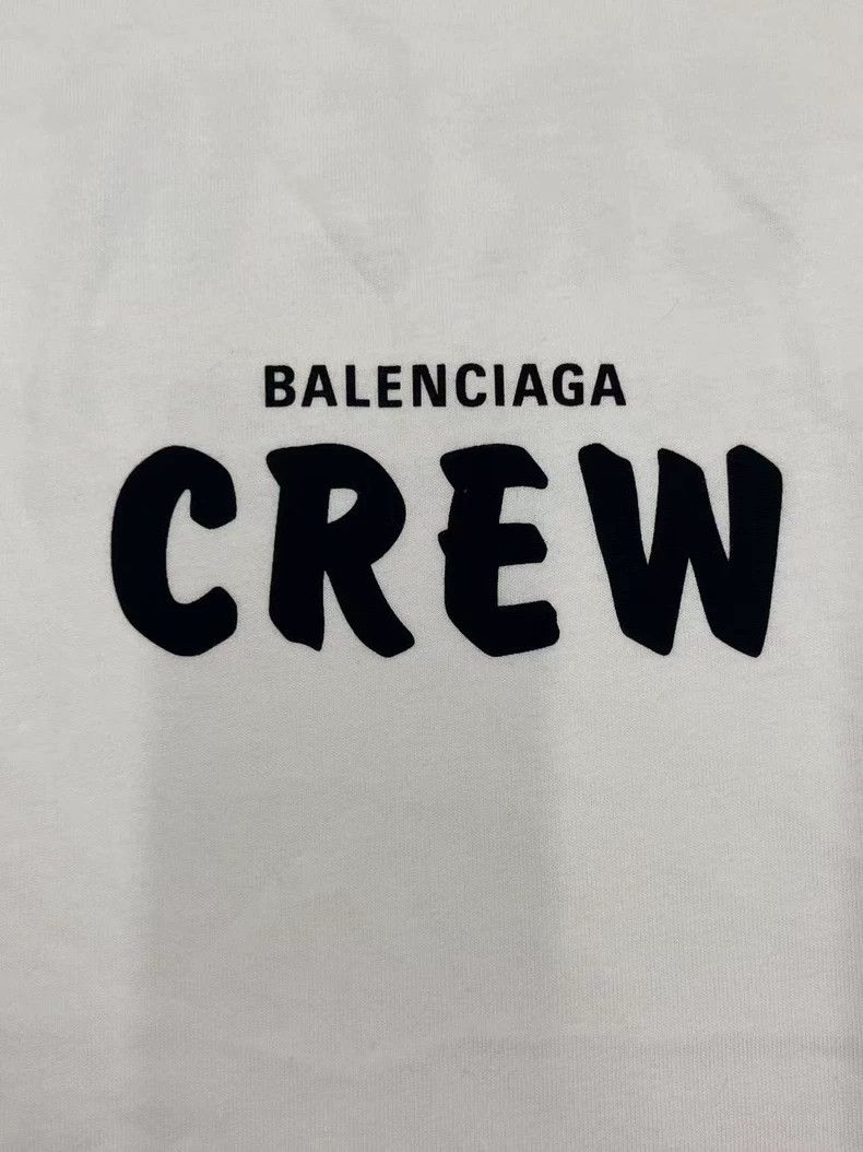 Balenciaga Balenciaga Logo letter printed short-sleeved round neck T- Size US XS / EU 42 / 0 - 3 Thumbnail