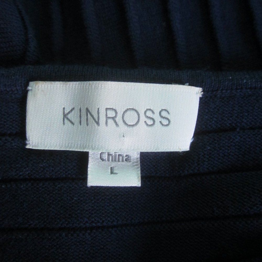 Eileen Fisher Kinross Navy Blue Cotton Sweater Womens Size Large Size L / US 10 / IT 46 - 2 Thumbnail