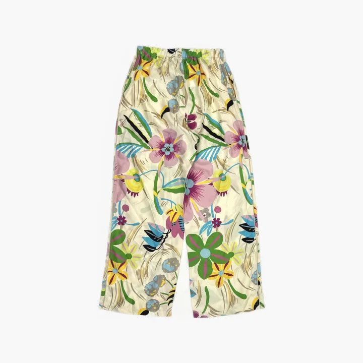 Gucci Gucci Floral Print Wide-Leg Pants for Women-2507 Size 23" - 3 Thumbnail