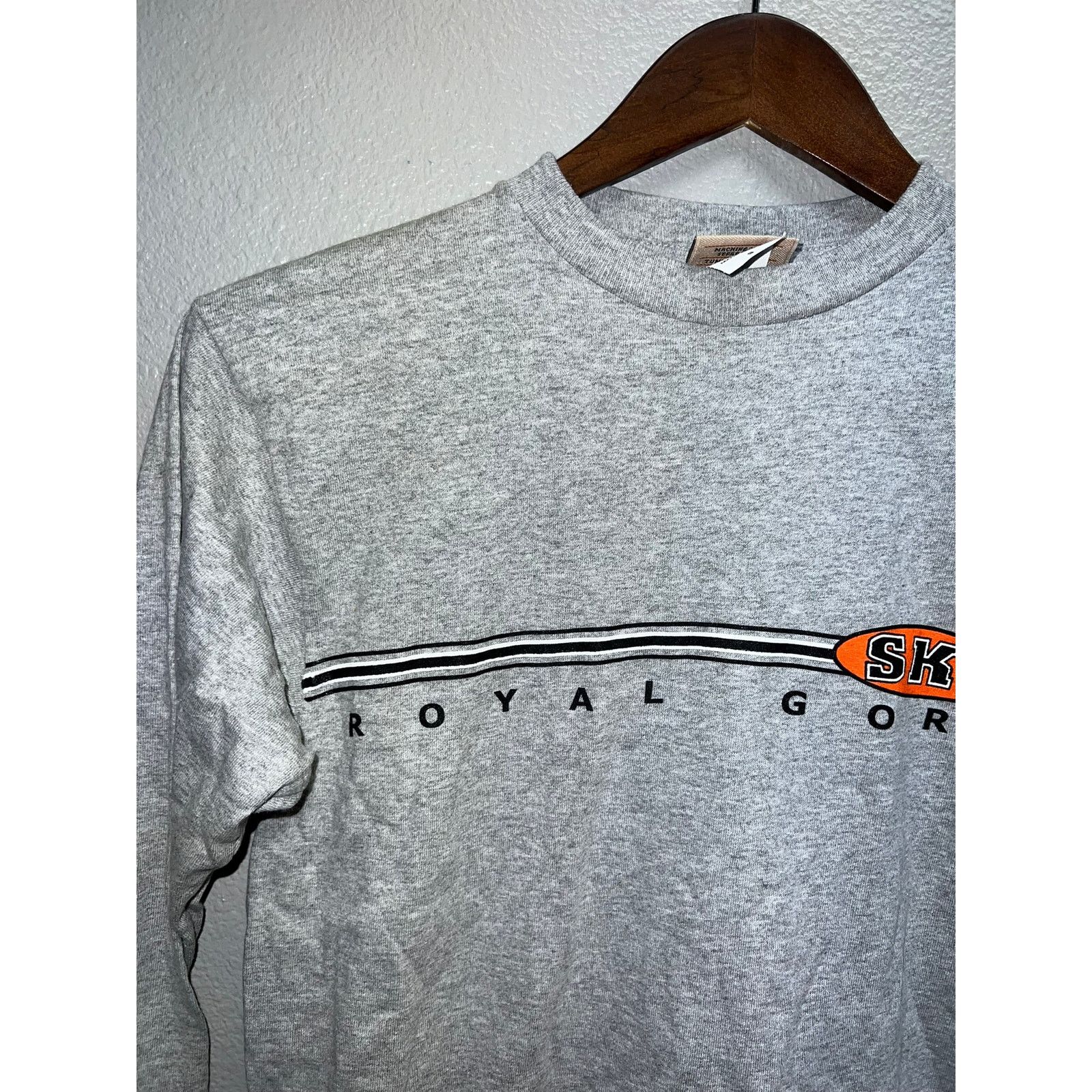 Vintage Vintage Royal Gorge Shirt Ski Skiing Gray Tee 90s Men's S Size US S / EU 44-46 / 1 - 2 Thumbnail