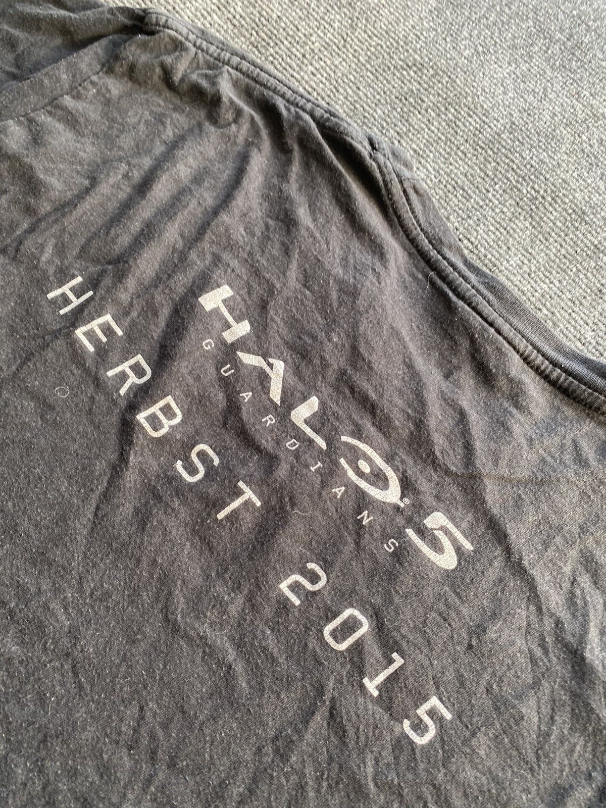 Other 🔥Halo 5 Xbox One black faded tee mens L rare Size US L / EU 52-54 / 3 - 12 Thumbnail