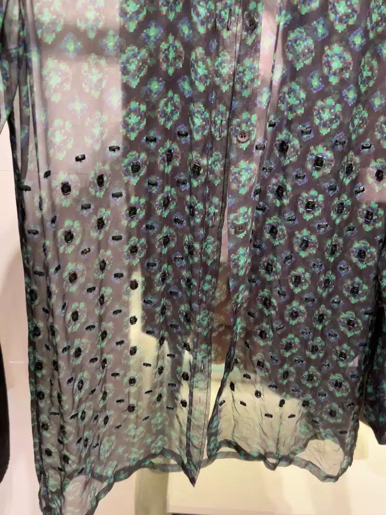 Dries Van Noten Dries Van Noten Dries van noten Silk printed seam stone "h Size US M / EU 48-50 / 2 - 6 Thumbnail