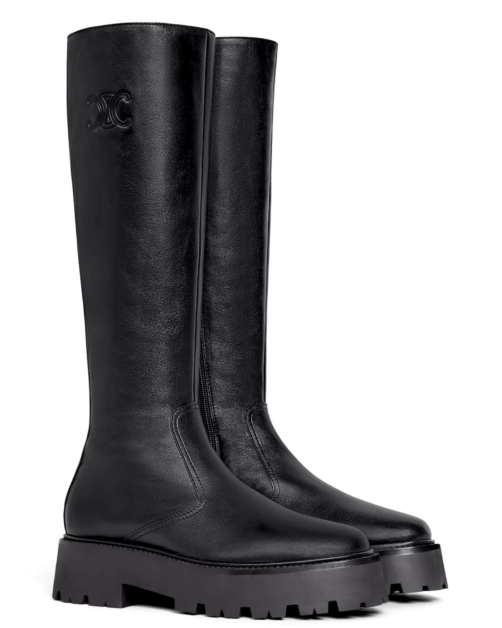 Celine 354233492C.38NO Bulky Zipped Boot in Calfskin Size US 10 / IT 40 - 2 Thumbnail