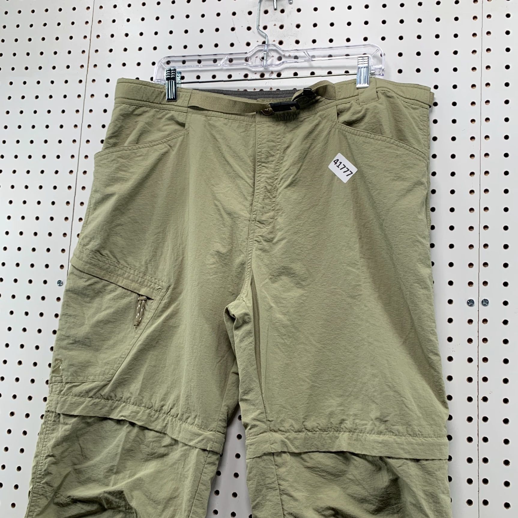 Vintage VINTAGE Alpine Design Cargo Pants Men 38x32 Convertible Straight Leg Nylon Green Casual Skate Y2K Size US 38 / EU 54 - 6 Thumbnail