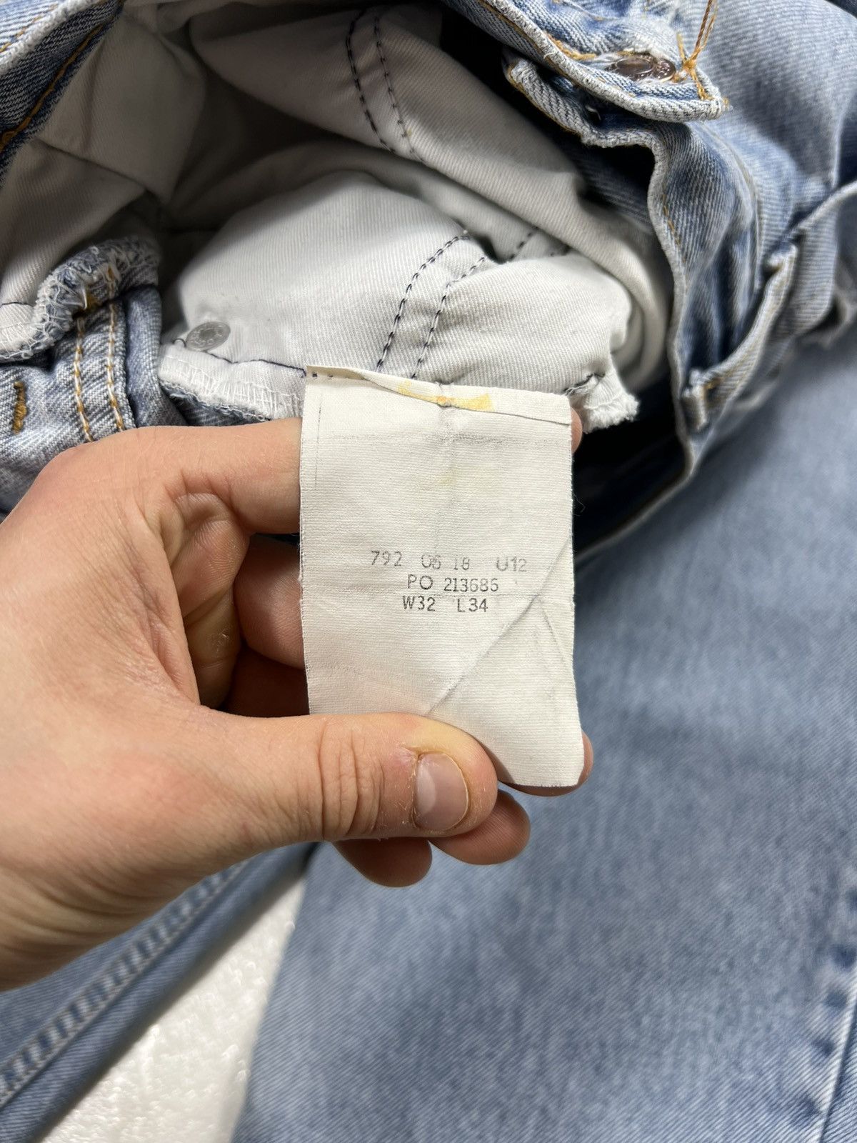 Levi's Vintage 90s Levi’s washed casual jeans y2k silver tab pants Size US 32 / EU 48 - 20 Thumbnail