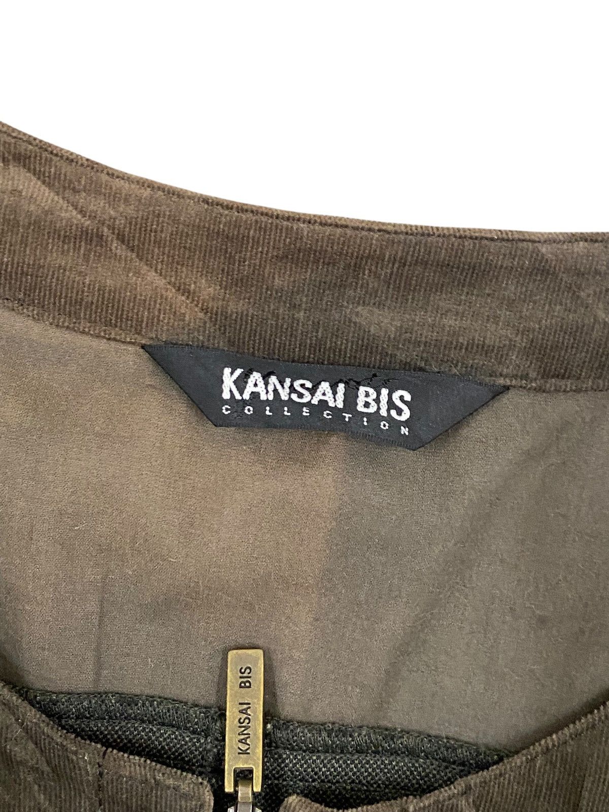 Japanese Brand × Kansai Yamamoto × Vintage Vtg Kansai Bis Zip Up Size M / US 6-8 / IT 42-44 - 6 Thumbnail