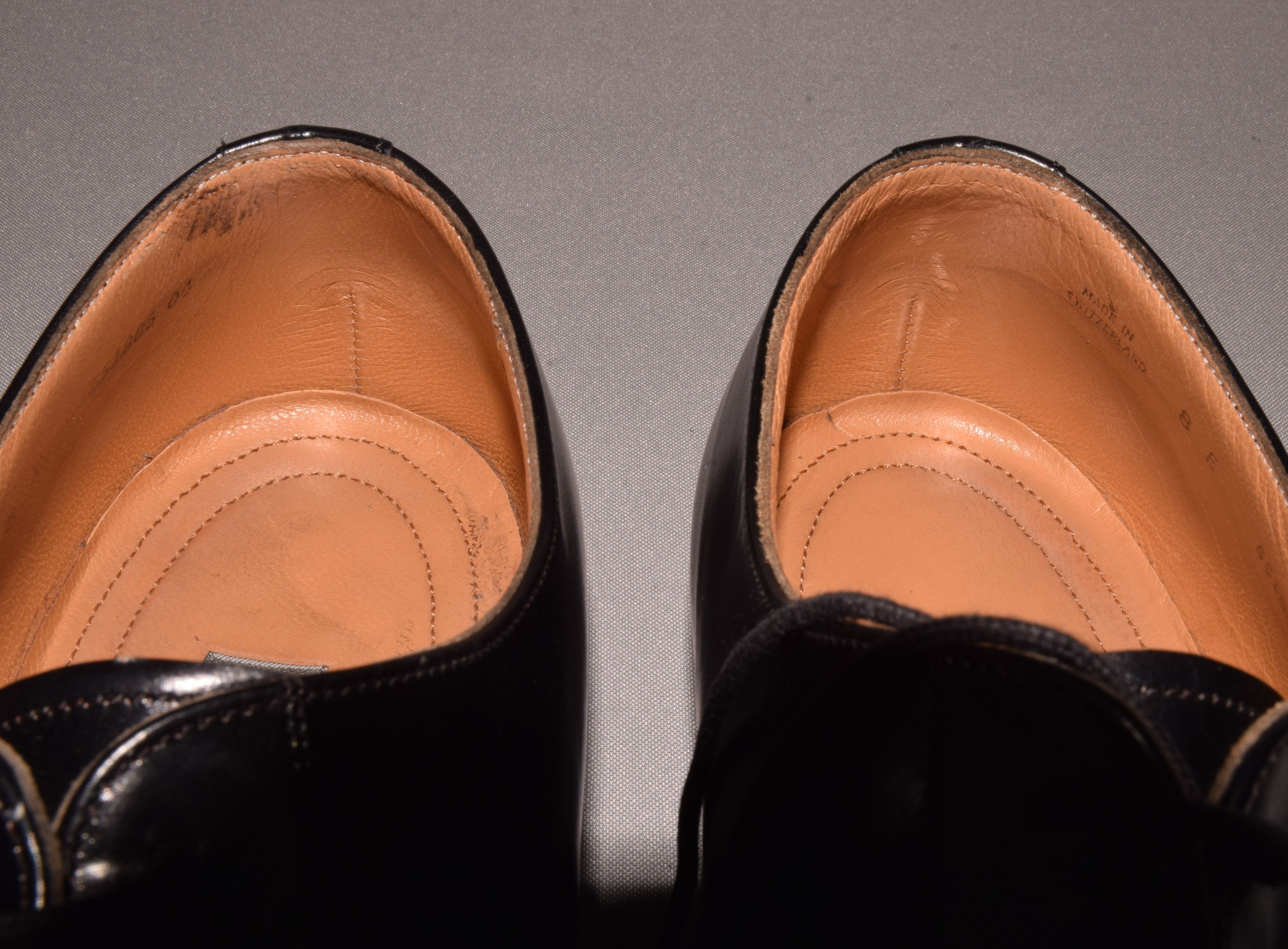 Bally × Vintage Bally Vintage Dress Shoes Black Oxfords Mens US 9 UK 8 EU 42 Size US 9 / EU 42 - 9 Thumbnail
