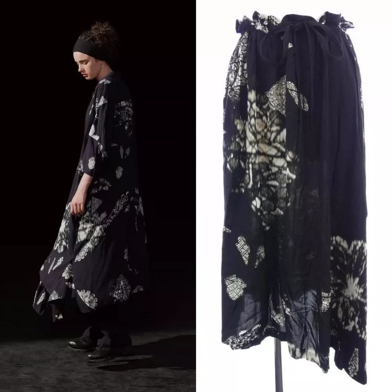 Y's Y's 21ss jewel print strappy skirt Size 25" / US 0 / IT 36 - 1 Thumbnail