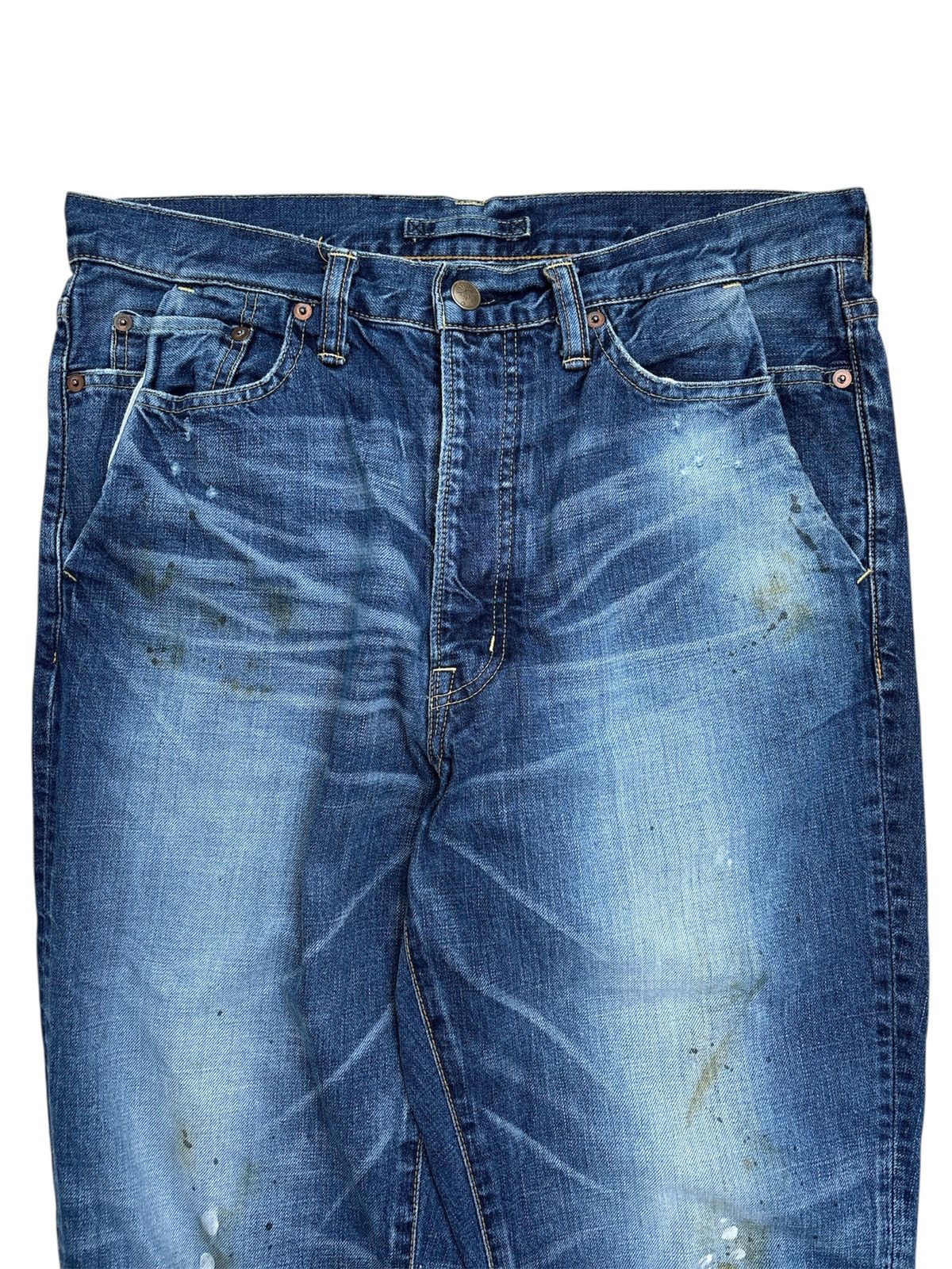 Maison MIHARA YASUHIRO SS99 Painter Cropped Jeans Size US 32 / EU 48 - 2 Thumbnail