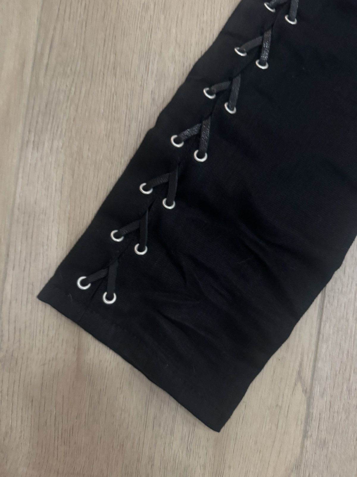 Saint Laurent Paris Hedi Laced Denim Rare Size US 30 / EU 46 - 2 Thumbnail