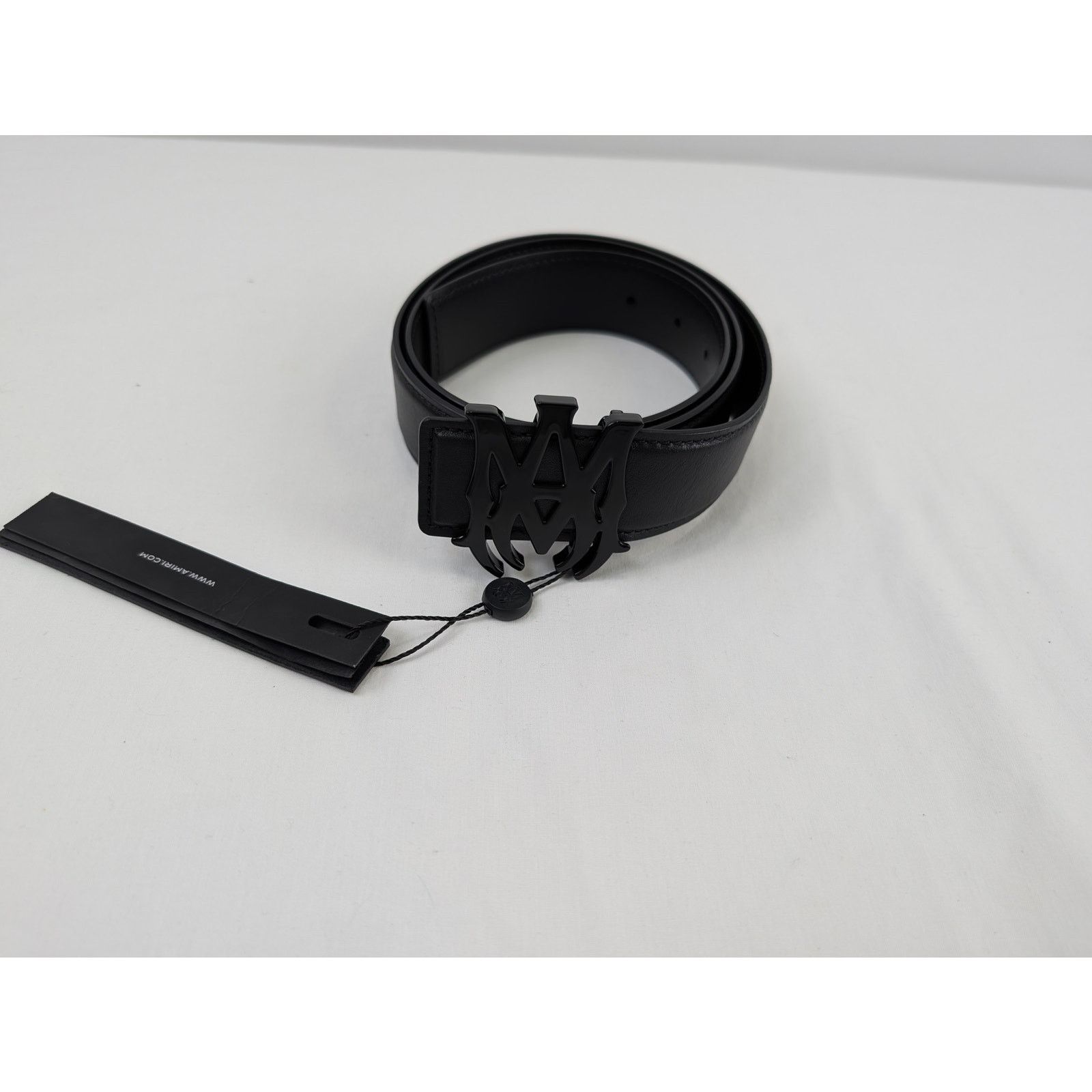 Amiri o1rshd1 Size: 75cm / 4cm MA Belt in Black Size 30 - 16 Thumbnail