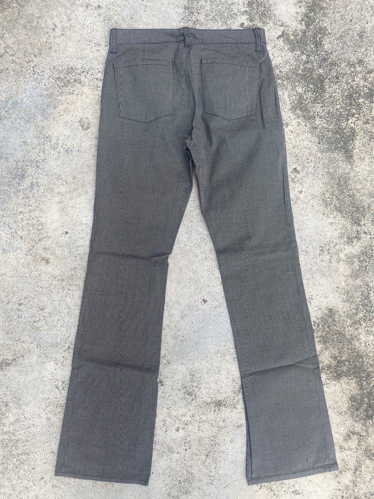 If Six Was Nine × Yohji Yamamoto Flare Jeans Ined Yohji Yamamoto Small Tartan Bootcut Size US 30 / EU 46 - 14 Thumbnail