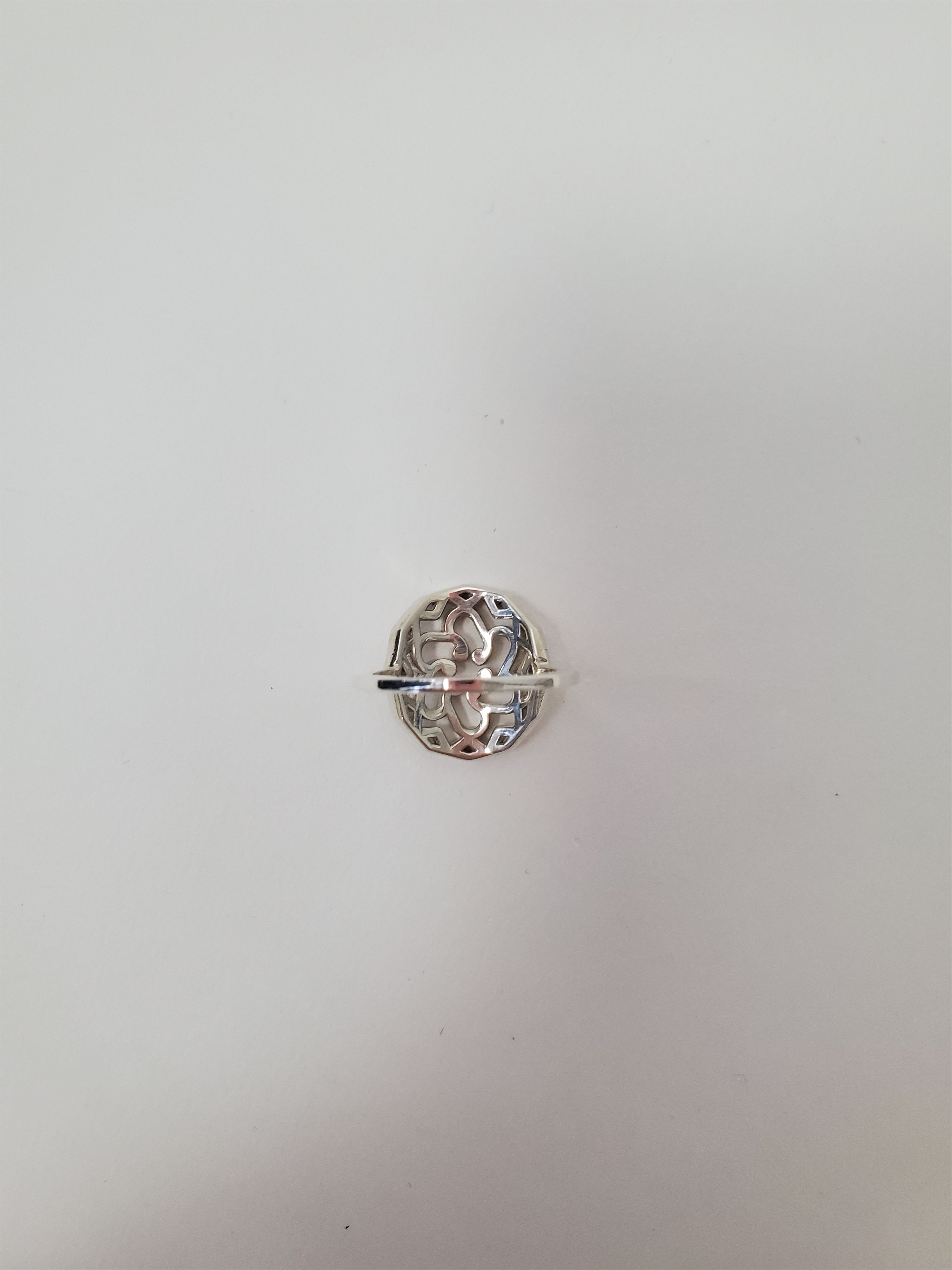 Designer Capablanca Sterling Silver Geometric Ring New in Box Size 6 Size ONE SIZE - 3 Thumbnail