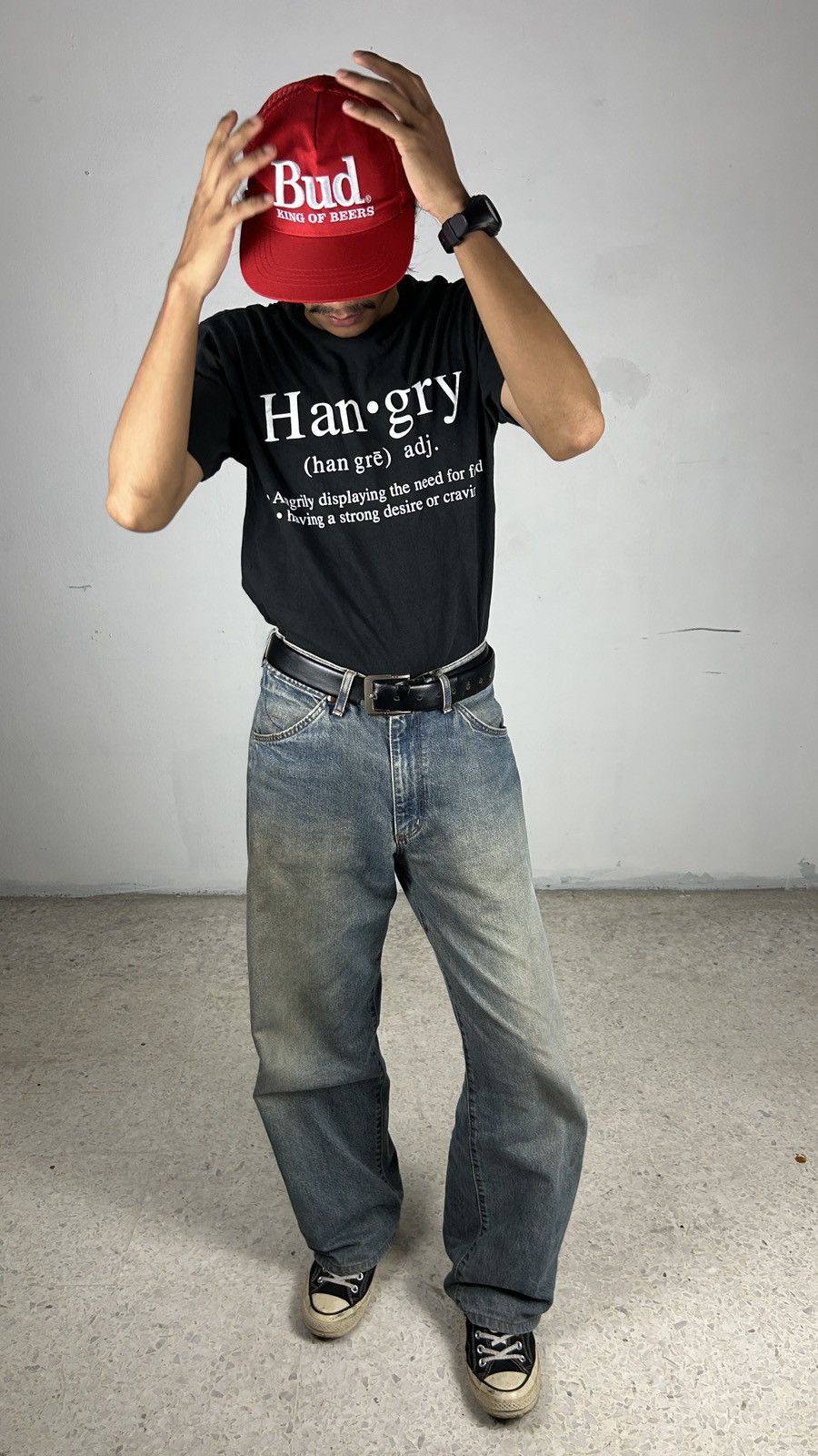 Vintage 1990s Hangry Size US M / EU 48-50 / 2 - 2 Thumbnail