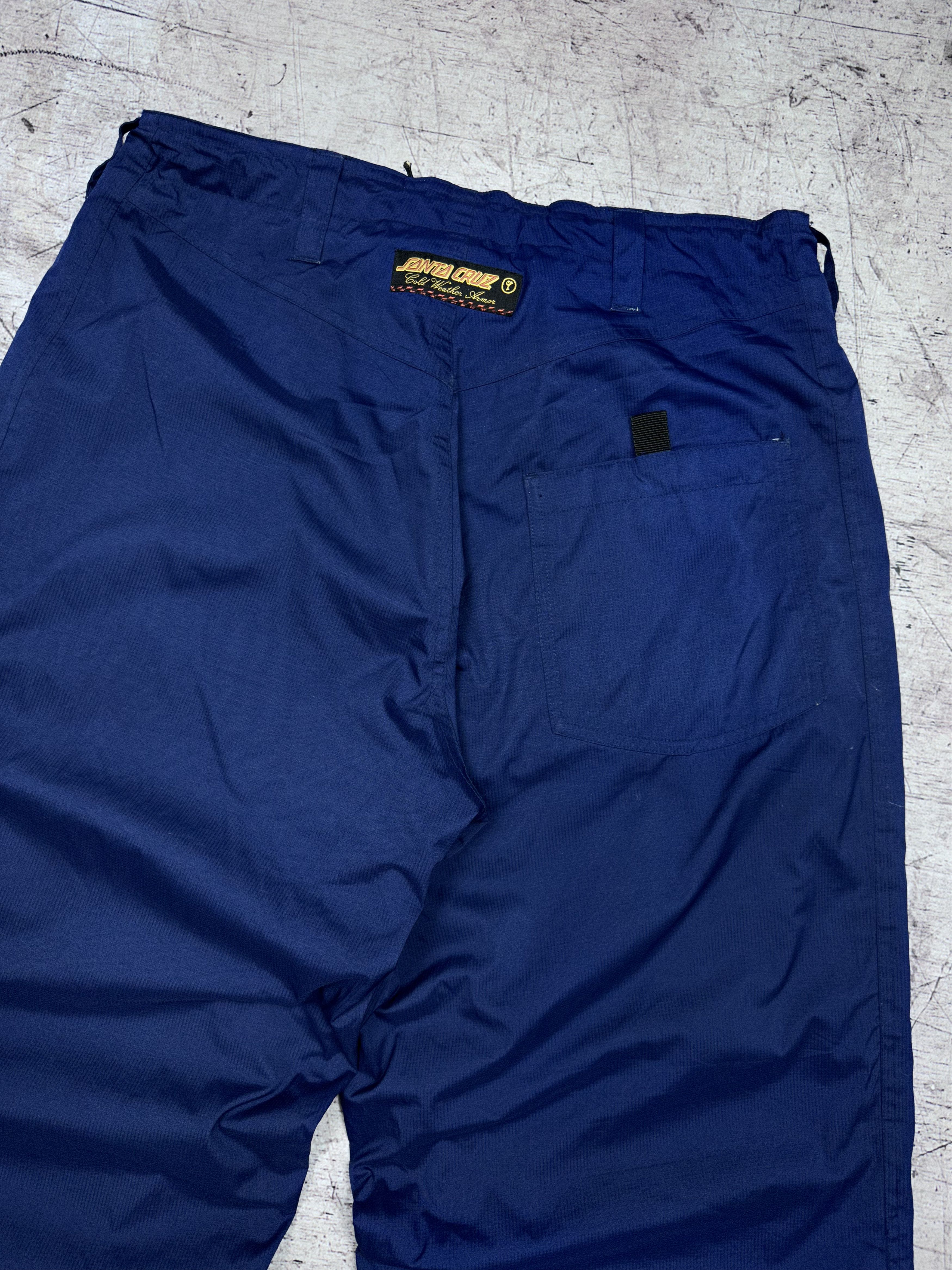 Santa Cruz Skateboards Santa Cruz Vintage Mens Ski Snowboard Pants Size US 34 / EU 50 - 8 Thumbnail