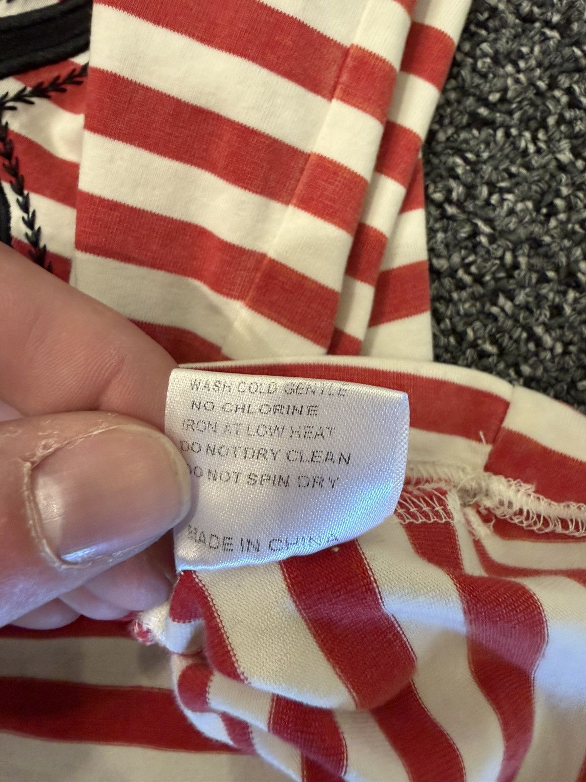 Vale Vale "Valley Track" L/S Red/White Size US XL / EU 56 / 4 - 4 Thumbnail