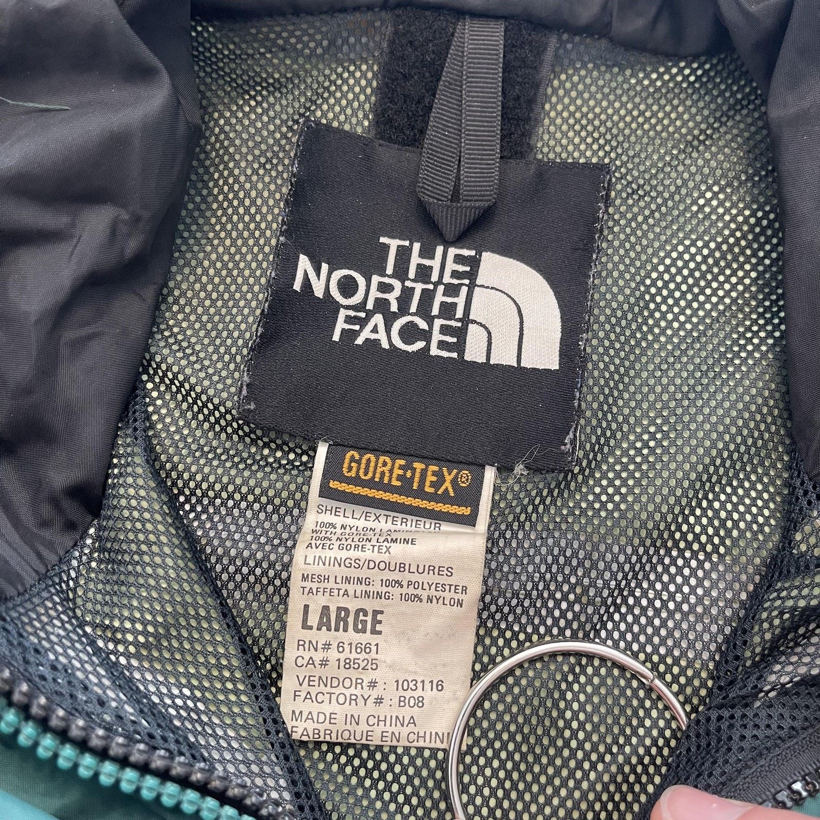 The North Face The North Face Gore-Tex Jacket Men L Hooded Waterproof Shell Size US L / EU 52-54 / 3 - 11 Thumbnail