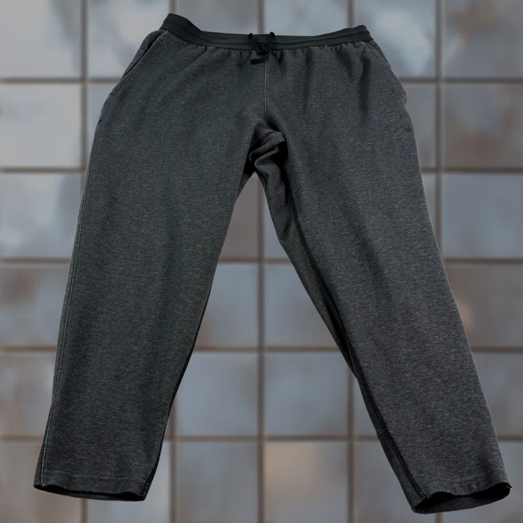 Nike Nike Jogger Pants Mens 2XL Gray Dri Fit Lounge Gym Performance Pants Size US 39 - 1 Thumbnail