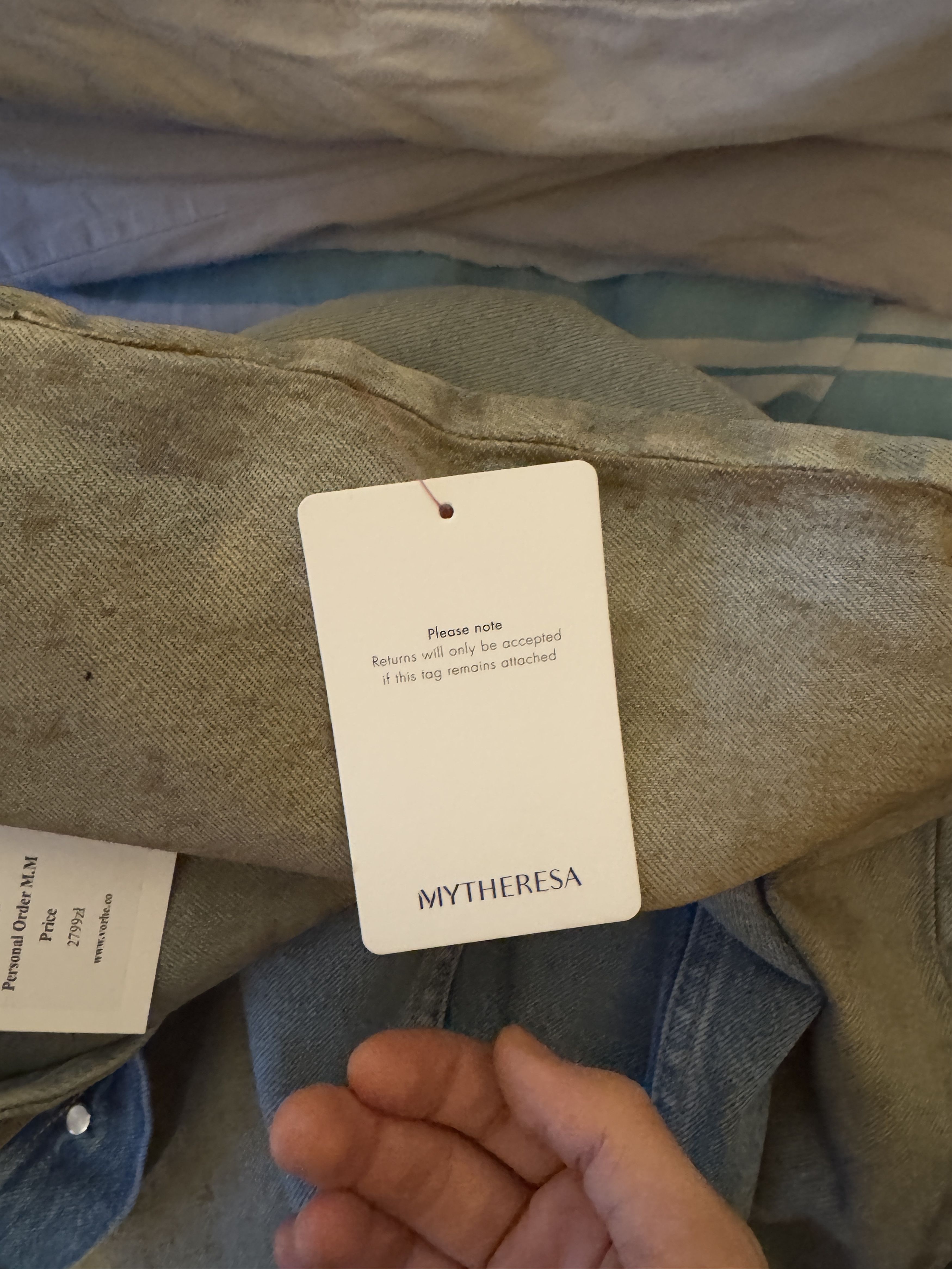 Acne Studios Acne Studios 2023 FN Penicillin Denim EUR 50 (Brand New) Size US 34 / EU 50 - 8 Thumbnail