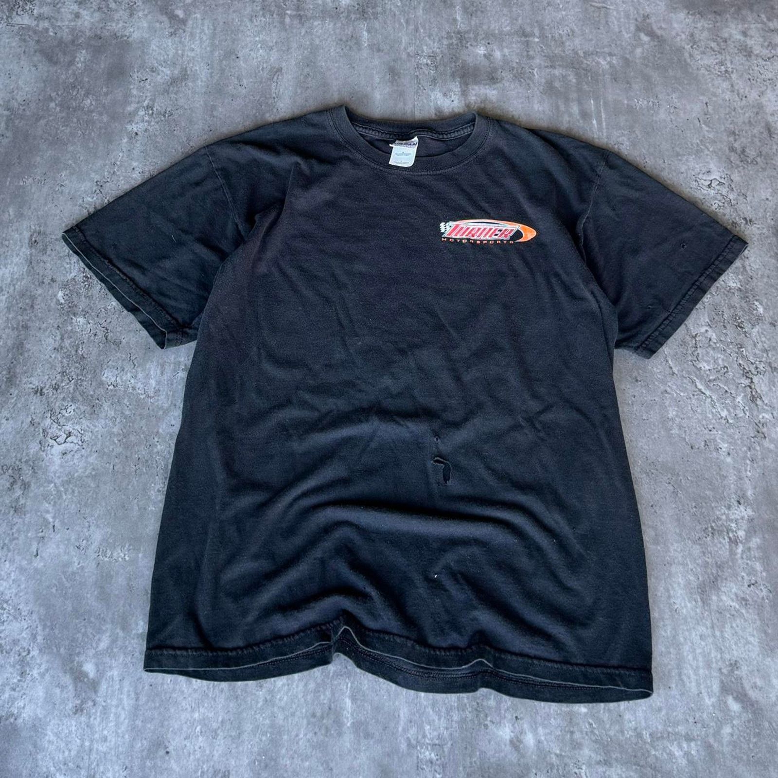 NASCAR × Rap Tees Vintage Y2K Nascar James Buescher Graphic Racing Shirt Size US L / EU 52-54 / 3 - 2 Thumbnail