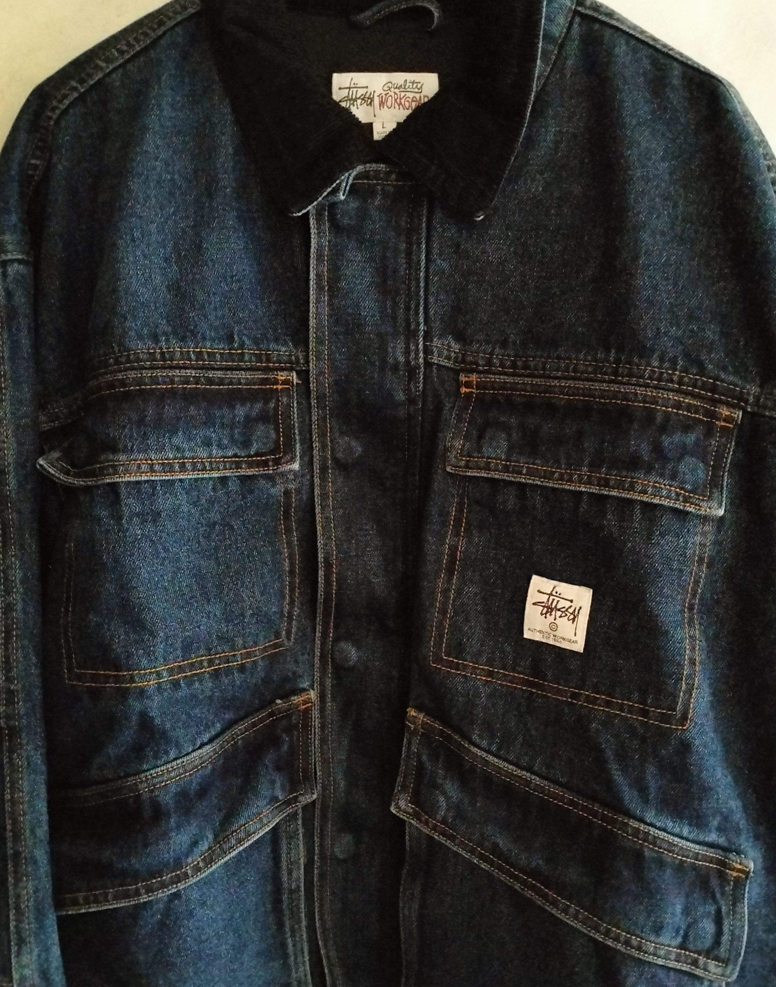 Stussy Stussy Alfonso Canvas Shop Jacket | Grailed