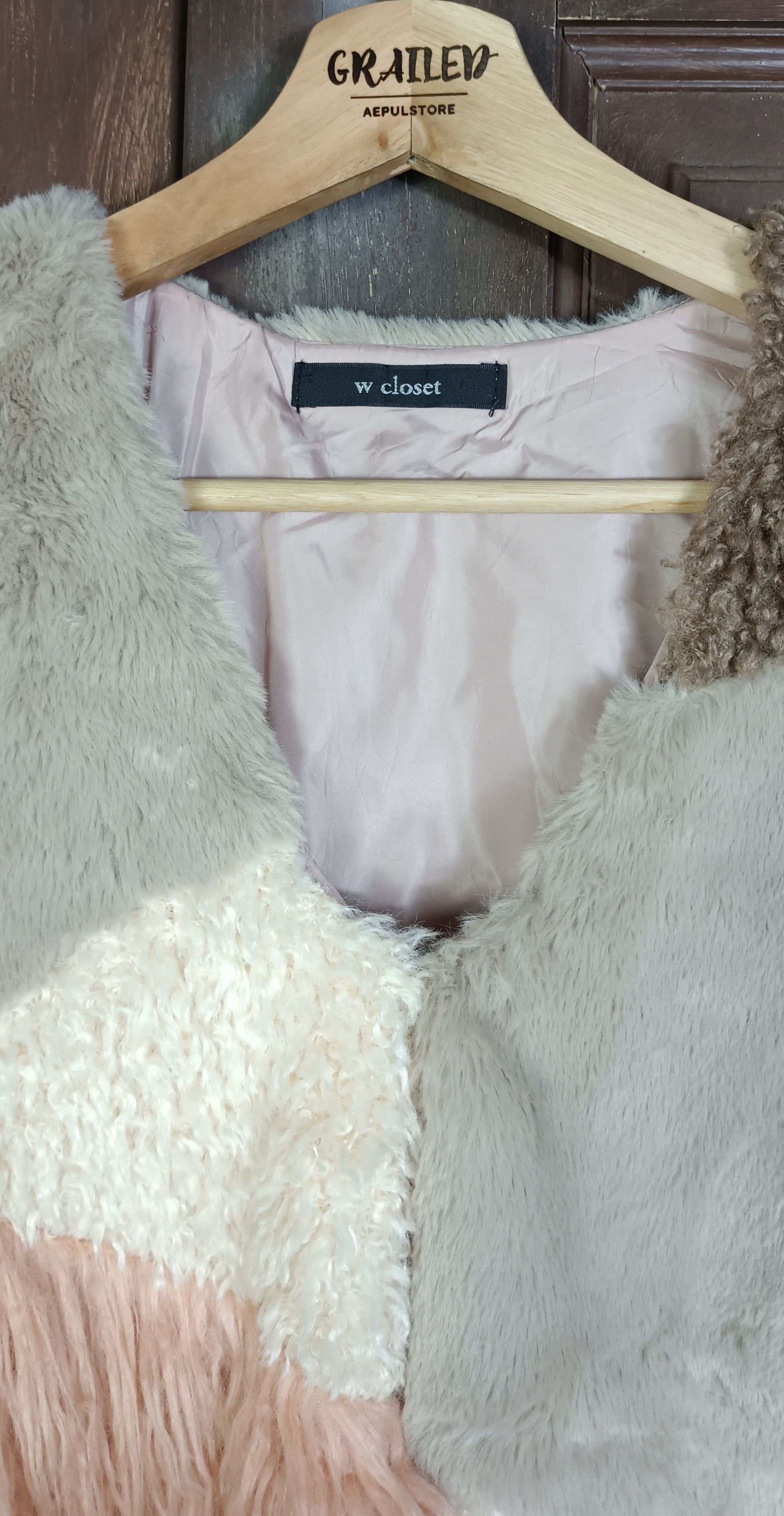 Designer × Japanese Brand W Colset Fur Outwear Size M / US 6-8 / IT 42-44 - 4 Thumbnail