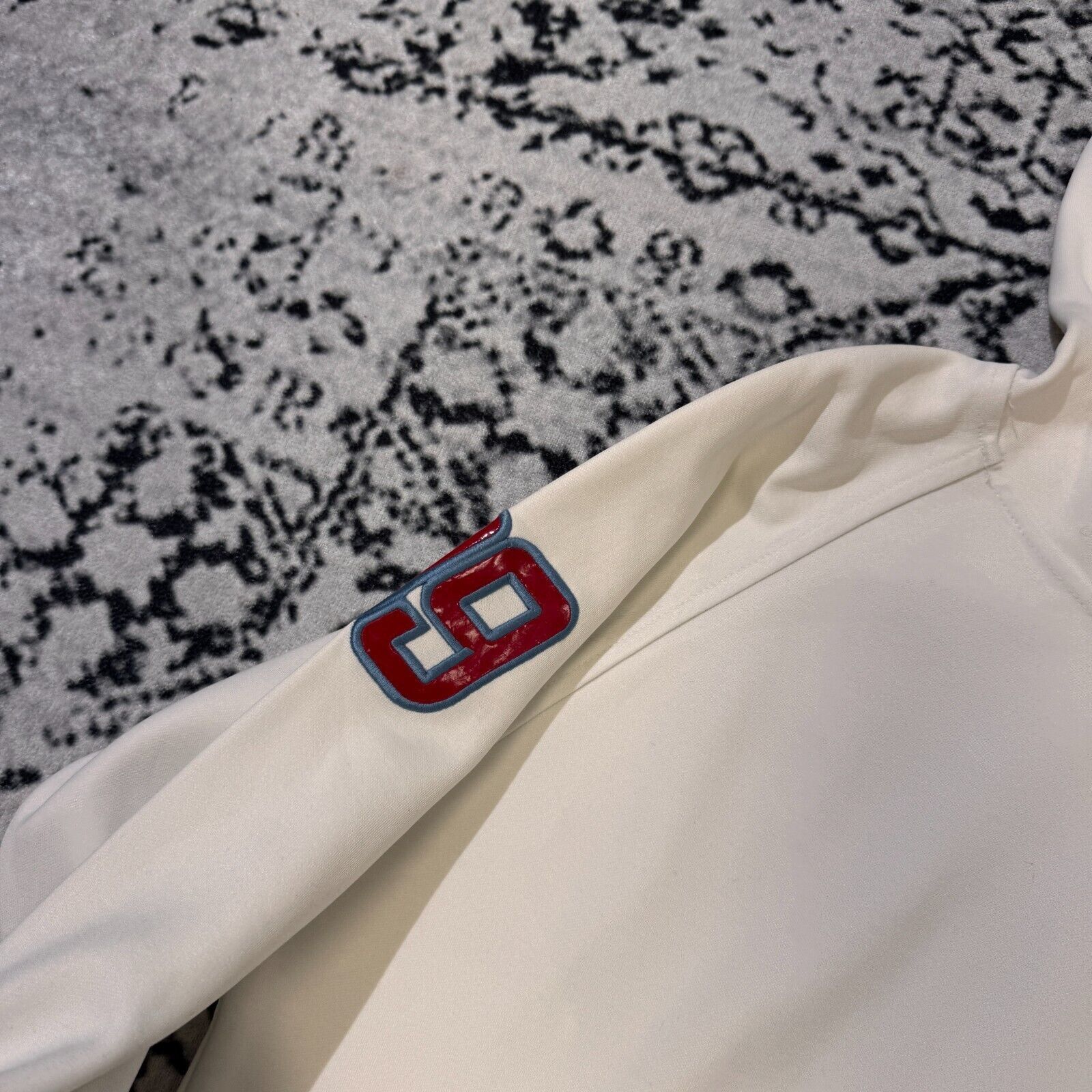 Vintage Vintage White Cotton Hoodie Size XL Asc League Hip Hop Size US XL / EU 56 / 4 - 7 Thumbnail