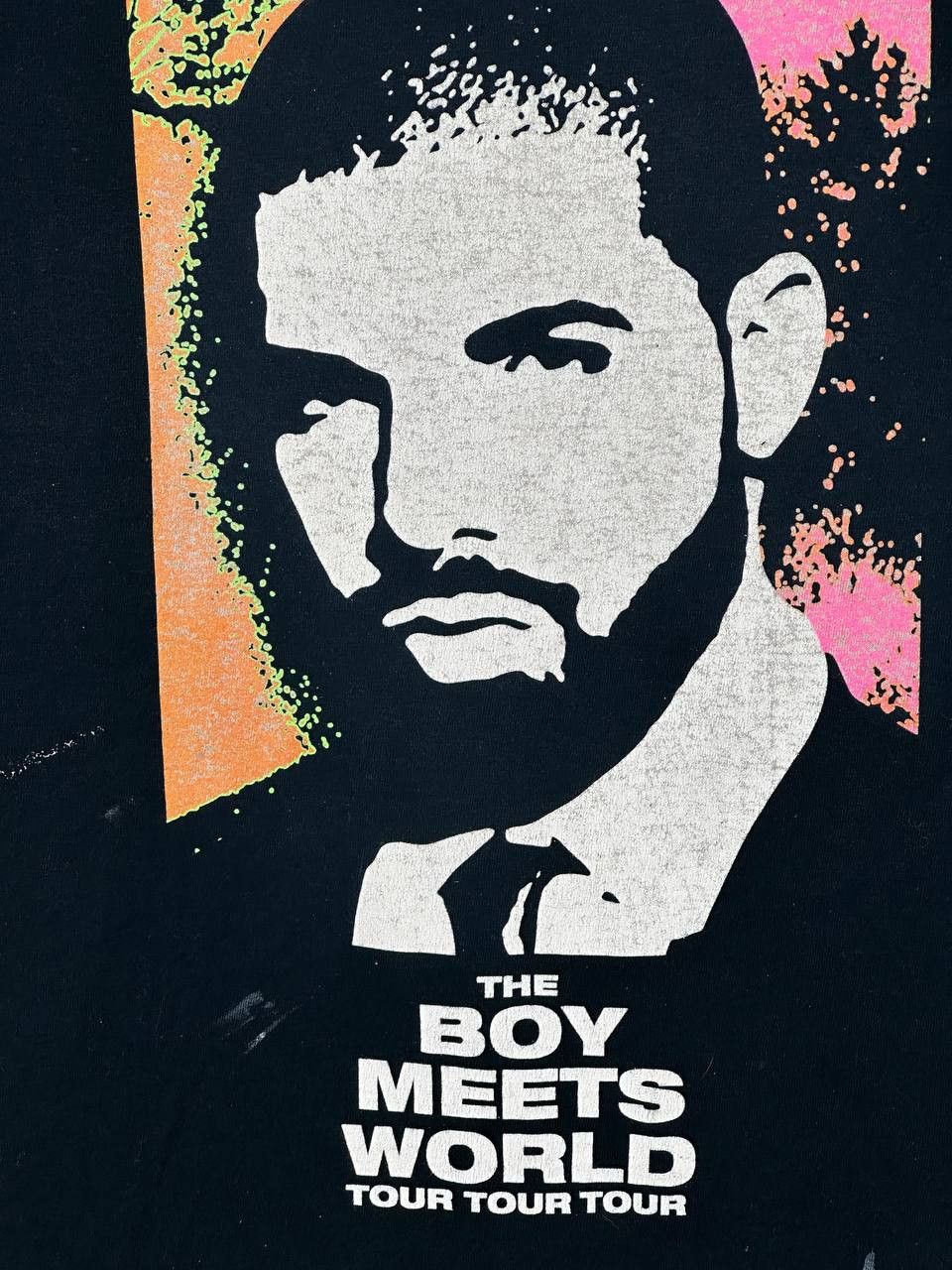 Band Tees × Drake × Rap Tees Vintage Drake Boy Meets The World Tour Rap T Shirt Size US L / EU 52-54 / 3 - 5 Thumbnail