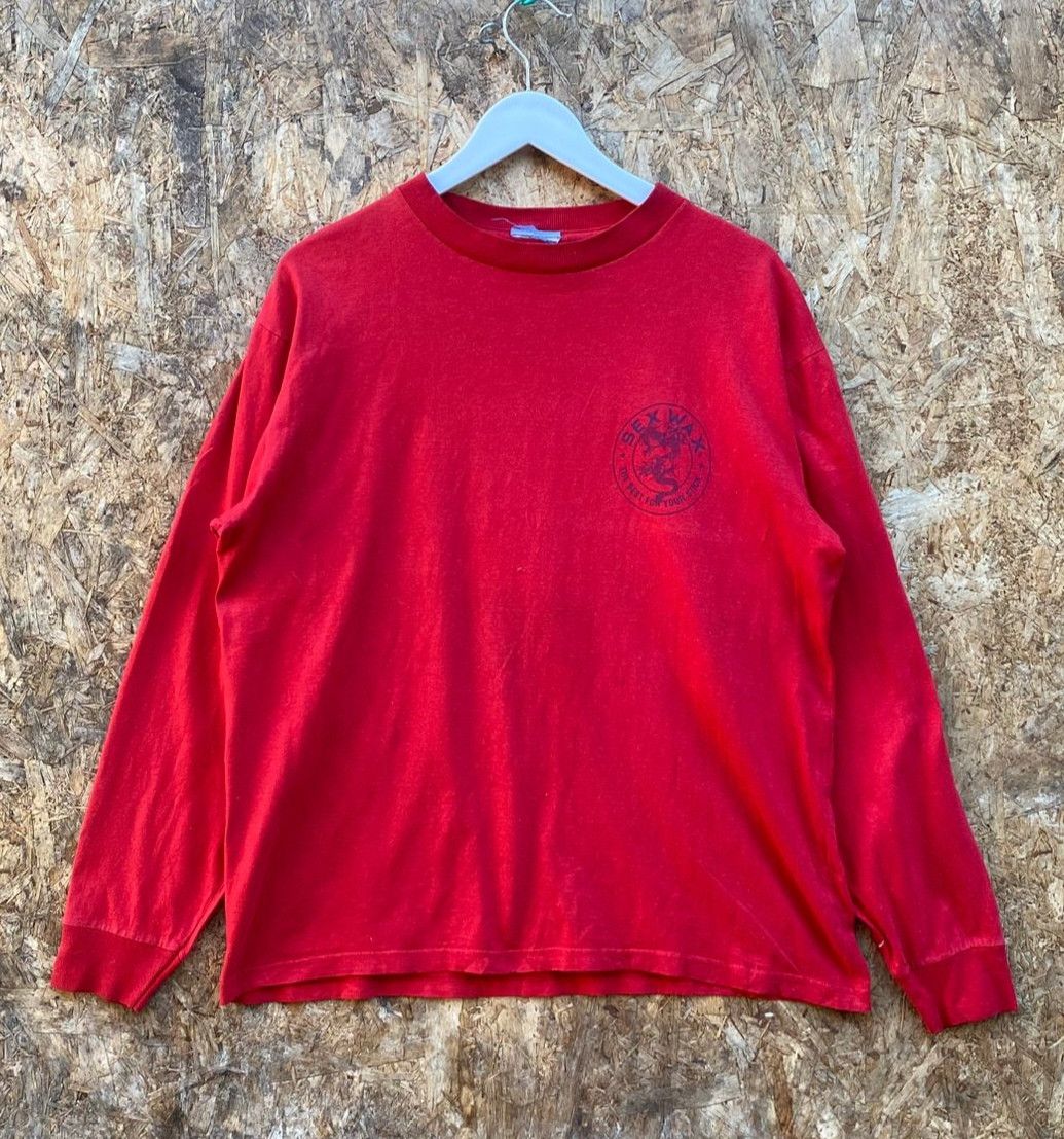 Sex Skateboards Vintage 90s Sex Wax Skateboard Dragon Design Tshirt Size US M / EU 48-50 / 2 - 2 Thumbnail