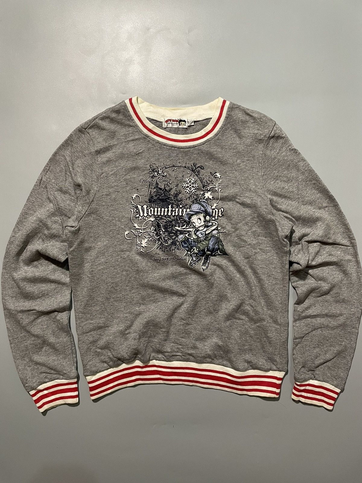 Vintage Y2K Betty Boop Crewneck Sweatshirt Size M / US 6-8 / IT 42-44 - 1 Thumbnail