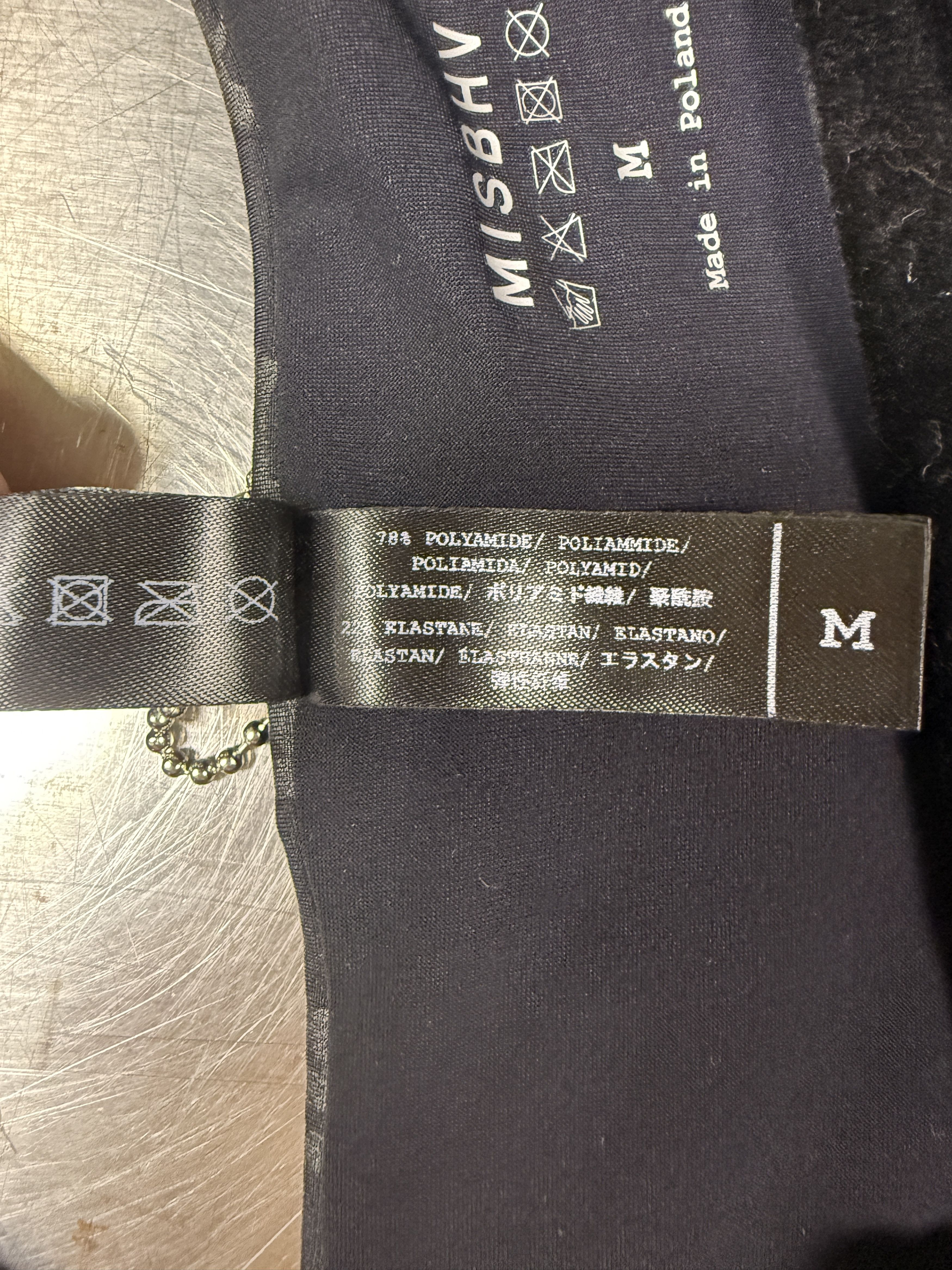 Misbhv $165 MISBHV M Chain Monogram Bikini Bottoms Size ONE SIZE - 10 Thumbnail