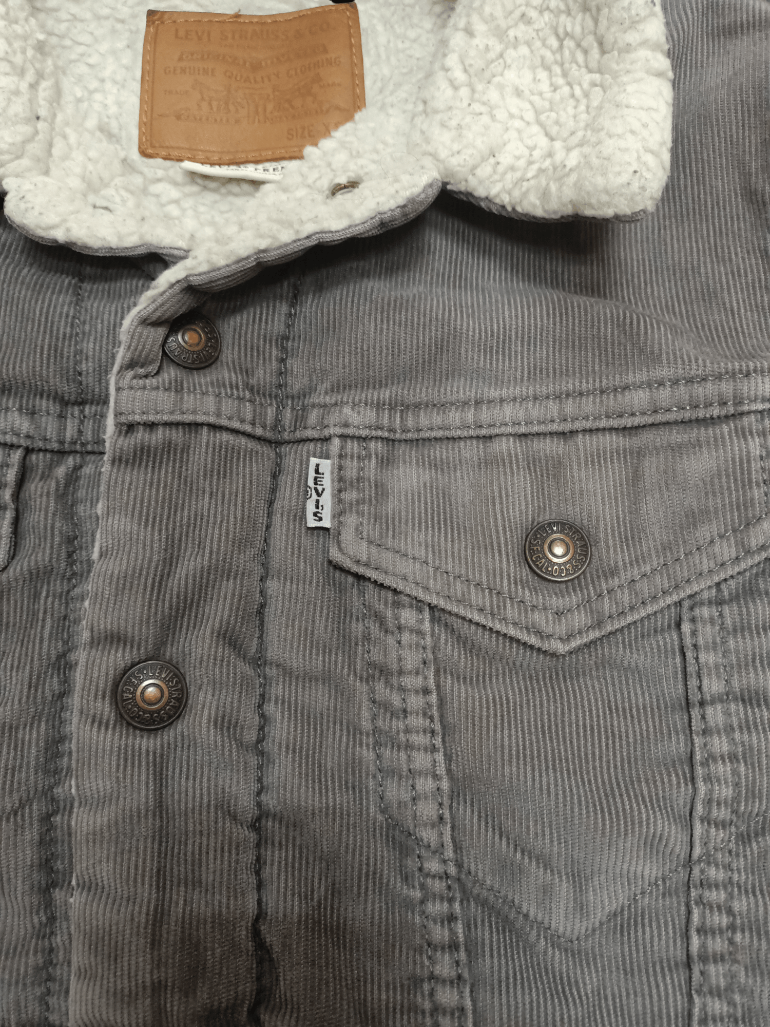 Levi's × Levi's Vintage Clothing × Vintage LEVIS x BIG E x CORDUROY x SHERPA JACKET x VINTAGE Size US M / EU 48-50 / 2 - 4 Thumbnail