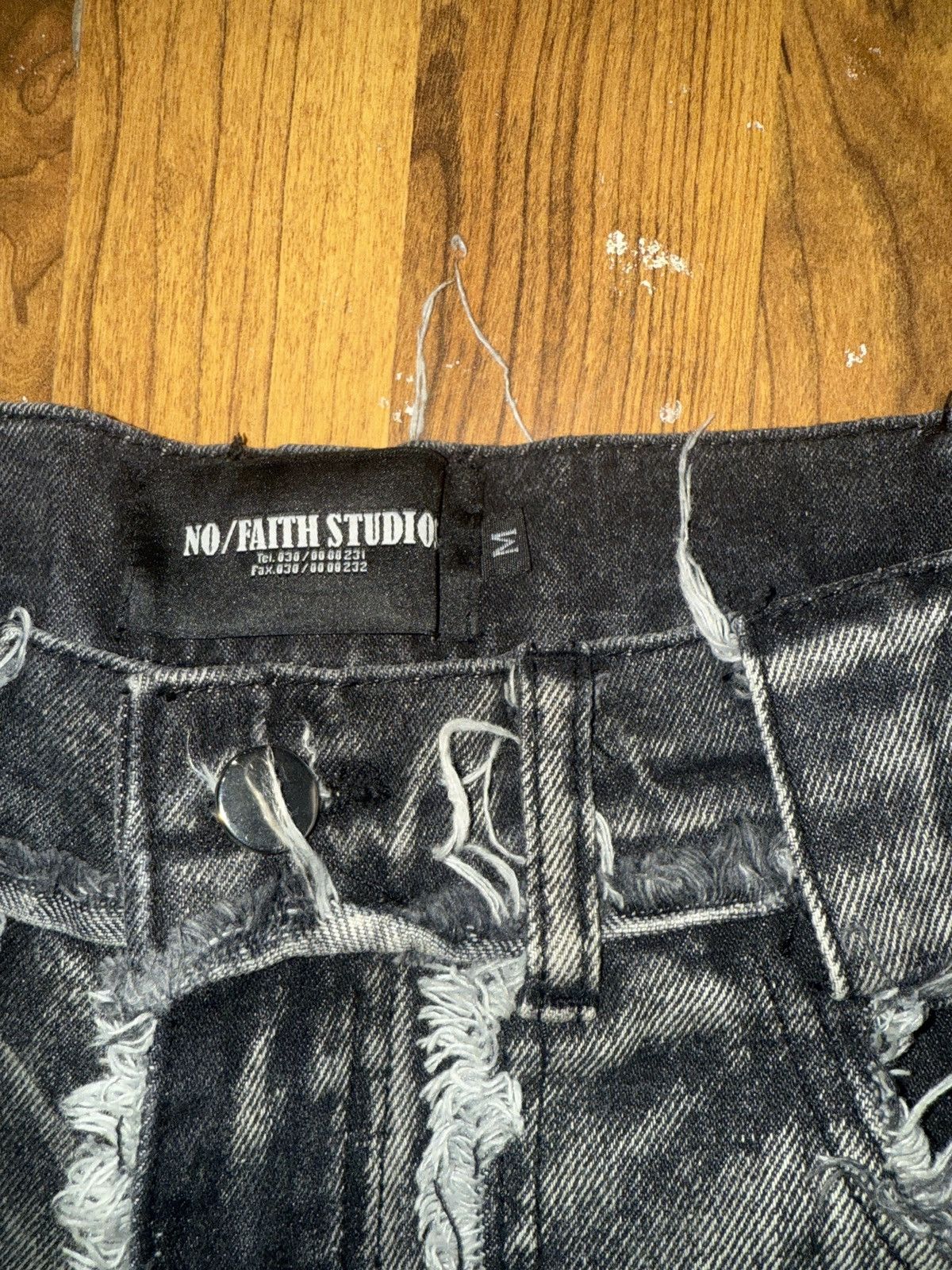 No Faith Studios No Faith Studio Denim Size US 32 / EU 48 - 5 Thumbnail