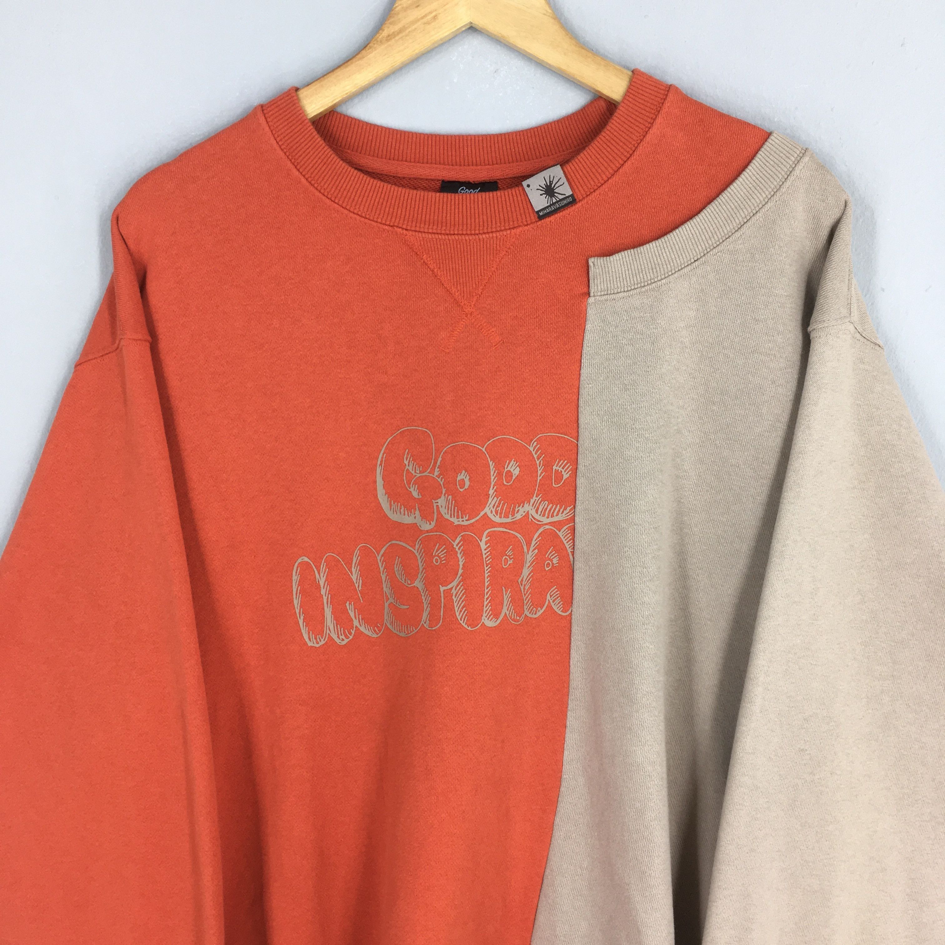 Maison MIHARA YASUHIRO GU x Maison Miharayasuhiro Good Inspiration Sweatshirt 2XL Size US XXL / EU 58 / 5 - 2 Thumbnail