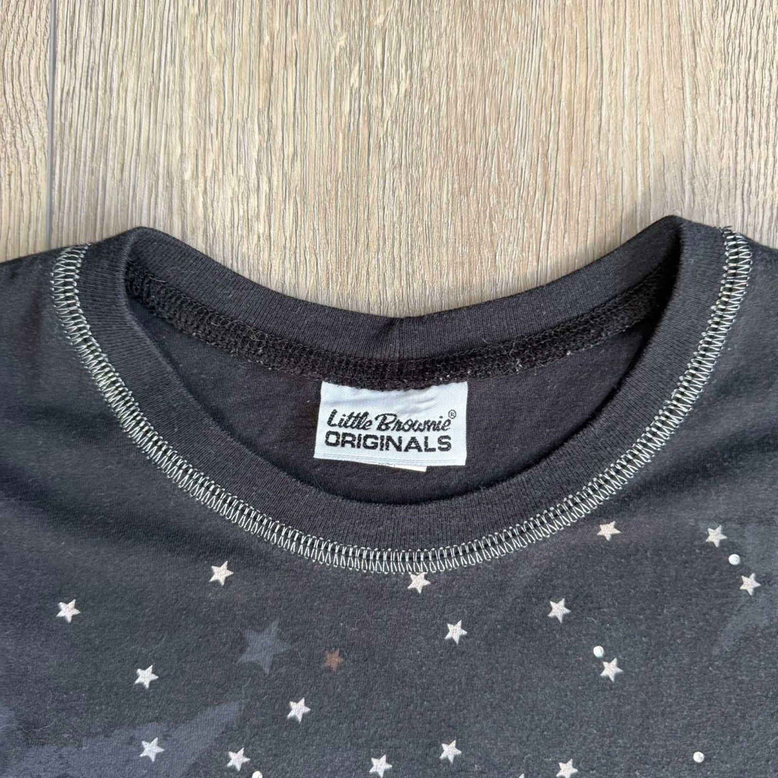 Other Vintage y2k womens little brownie bedazzled top Size US S / EU 44-46 / 1 - 4 Thumbnail