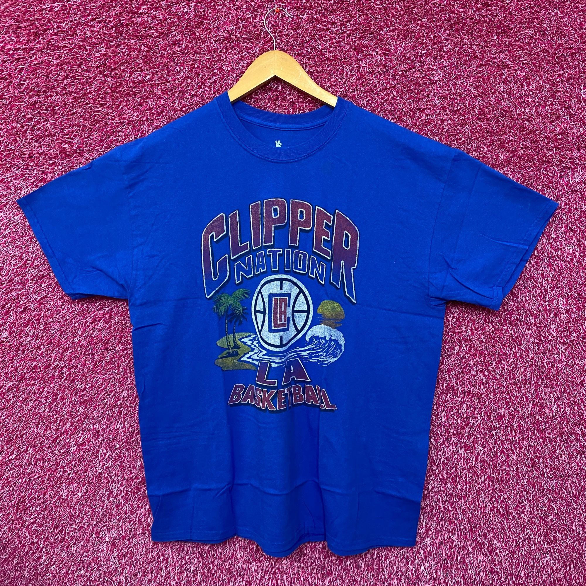 NBA Clipper Nation LA Basketball NBA Team Beach Tailgate Tee L Size US L / EU 52-54 / 3 - 1 Thumbnail