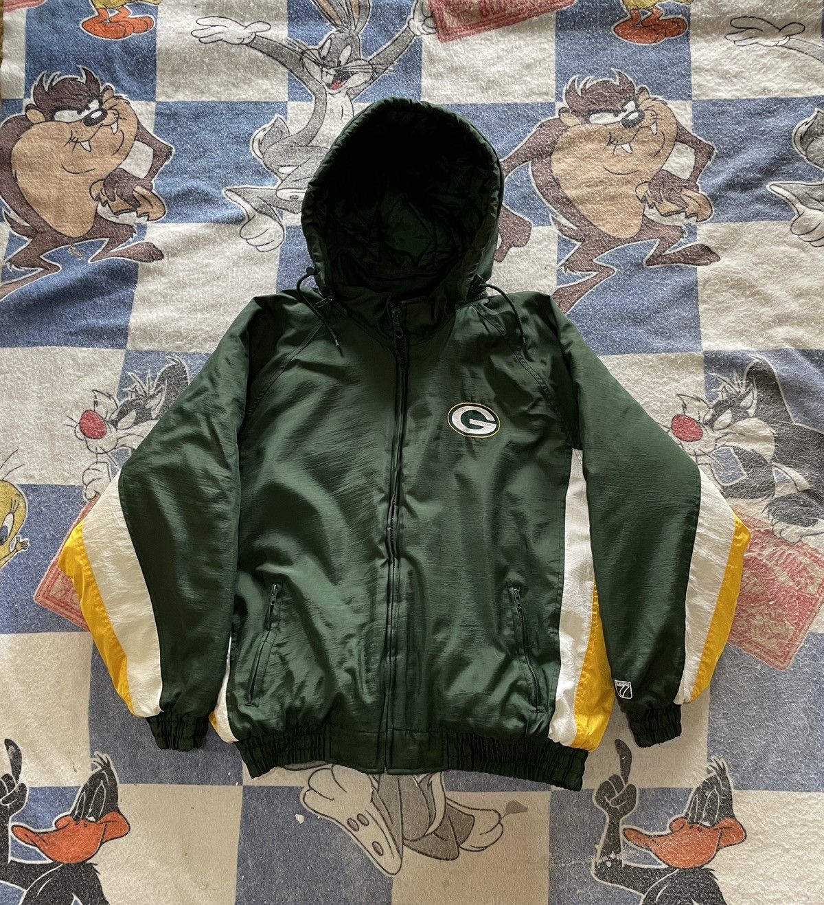 Logo 7 Vintage Green Bay packers logo 7 puffer Size US XXL / EU 58 / 5 - 1 Thumbnail