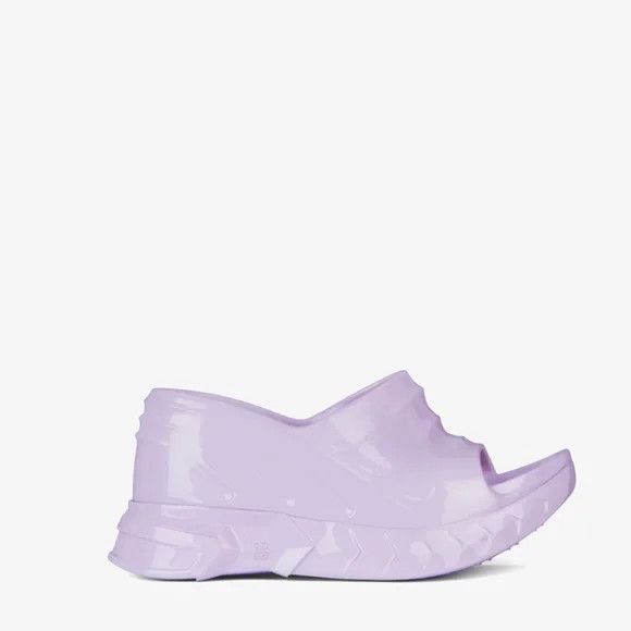 Givenchy o1srvl11e0625 Wedge Sandals in Purple Size US 7 / IT 37 - 1 Thumbnail