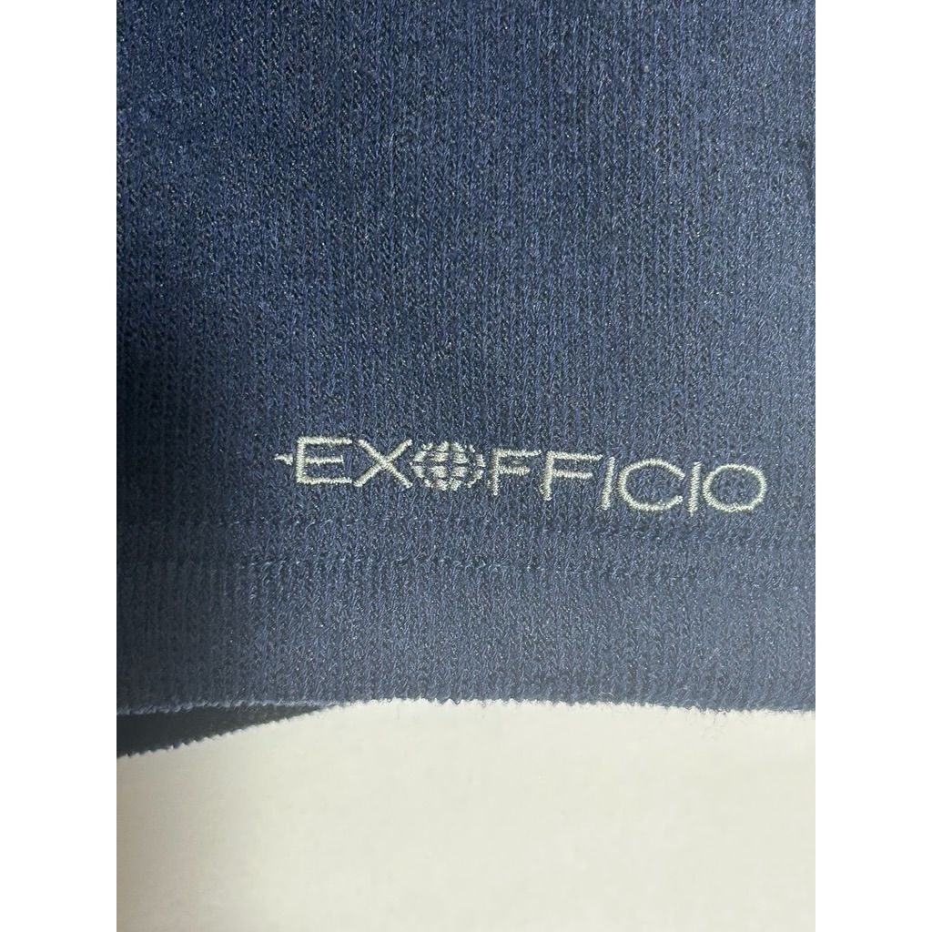 ExOfficio Exofficio Men's Long Sleeve Knit Full Zip Jacket in Navy - S Size US S / EU 44-46 / 1 - 3 Thumbnail