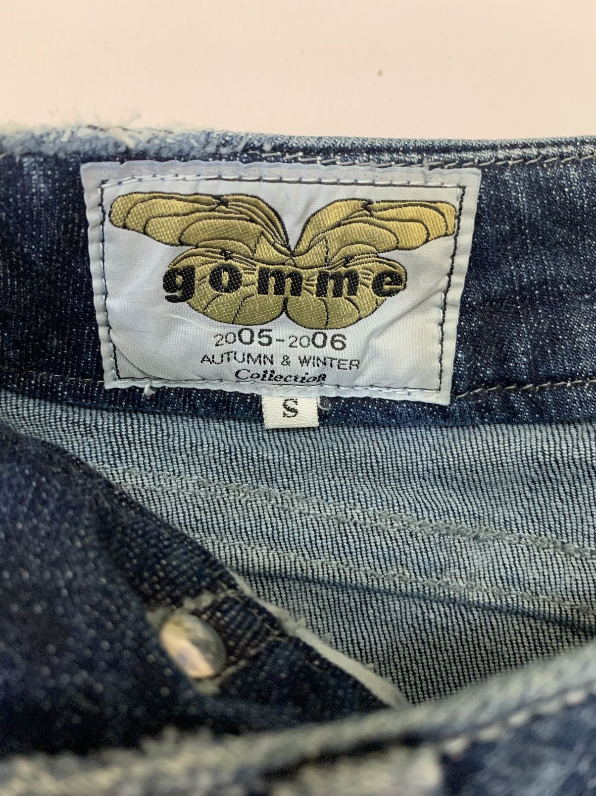 Y's for Men GOMME HOMME DENIM JAPAN 05 06 Size US 29 - 5 Thumbnail