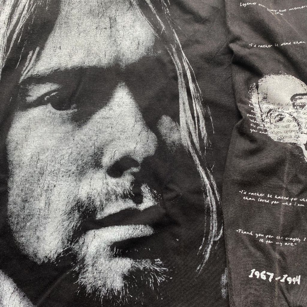 FOR OTHERS Fansmade Tribute Kurt Cobain Memorial Art Size US XL / EU 56 / 4 - 4 Thumbnail