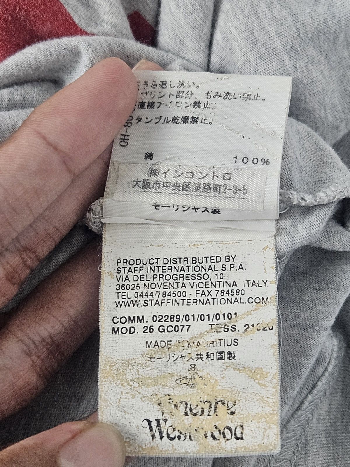 Vivienne Westwood Vivienne Westwood Orb tee shirt Size L / US 10 / IT 46 - 6 Thumbnail