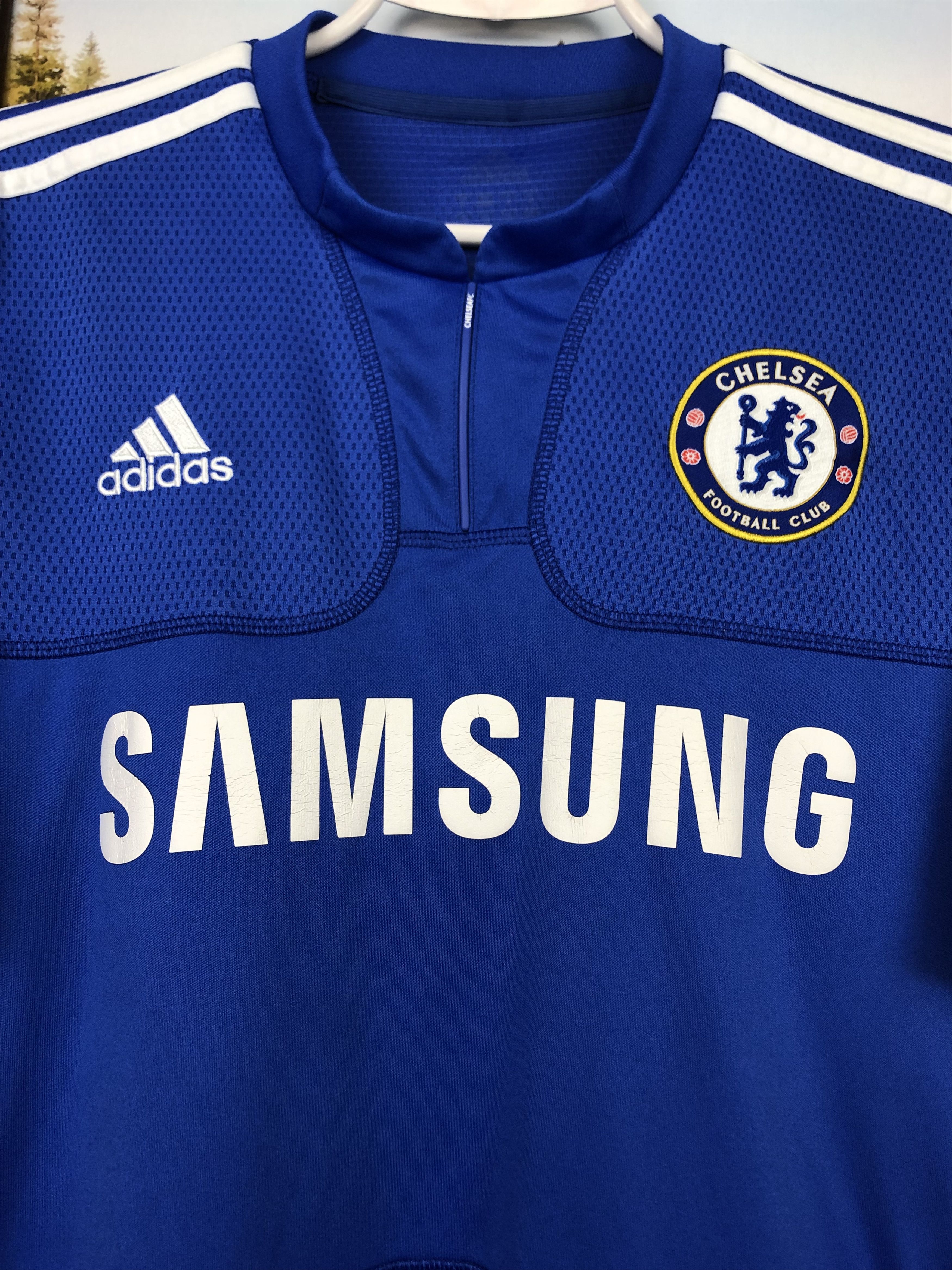 Adidas Chelsea Home football shirt 2009 Soccer Adidas Jersey Trikot Size US S / EU 44-46 / 1 - 3 Thumbnail