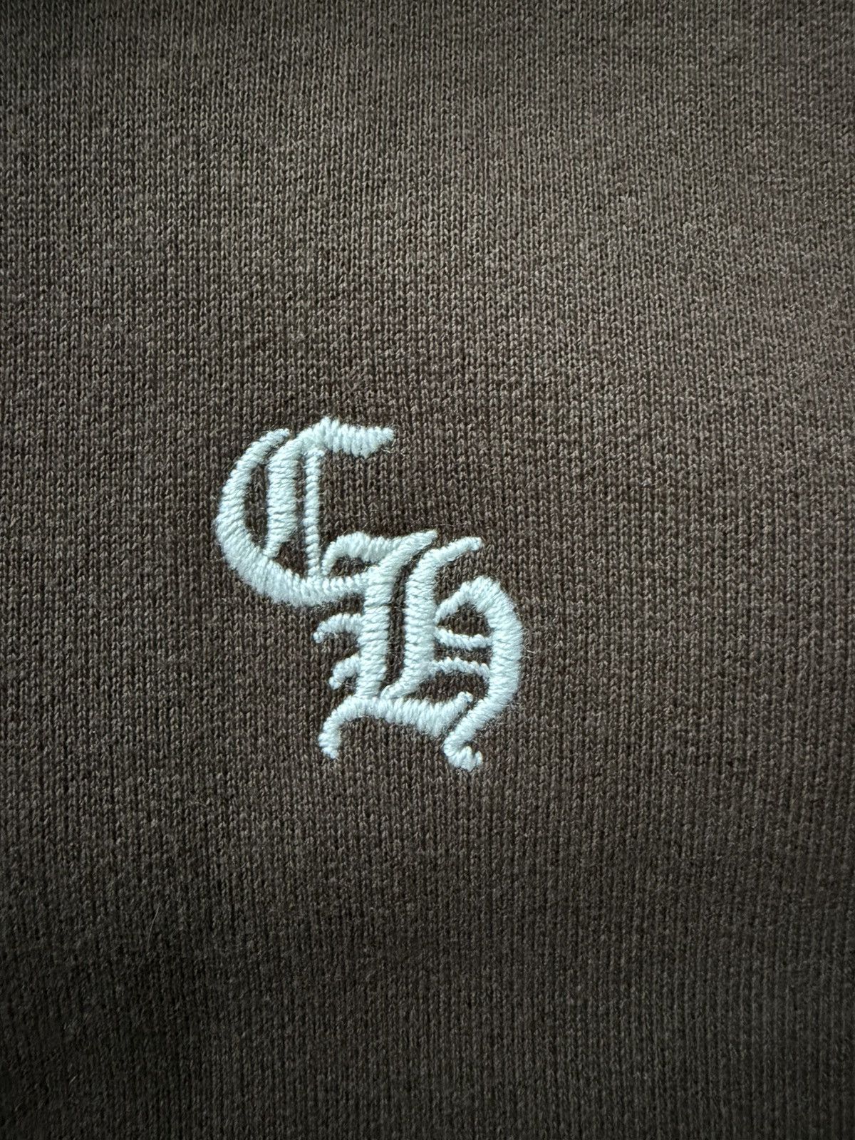 Chrome Hearts CHROME HEARTS 'SLO RIDE' BROWN QUARTER ZIP Size US S / EU 44-46 / 1 - 4 Thumbnail
