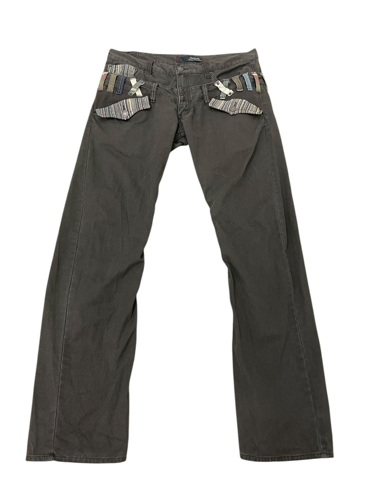 Japanese Brand Double Waist Jeans Dominate Regular 7🟦 Size US 34 / EU 50 - 7 Thumbnail