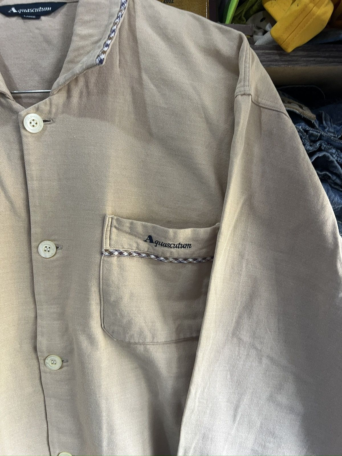 Aquascutum 🔥Made in Japan Aquascutum Shirt Size US L / EU 52-54 / 3 - 7 Thumbnail